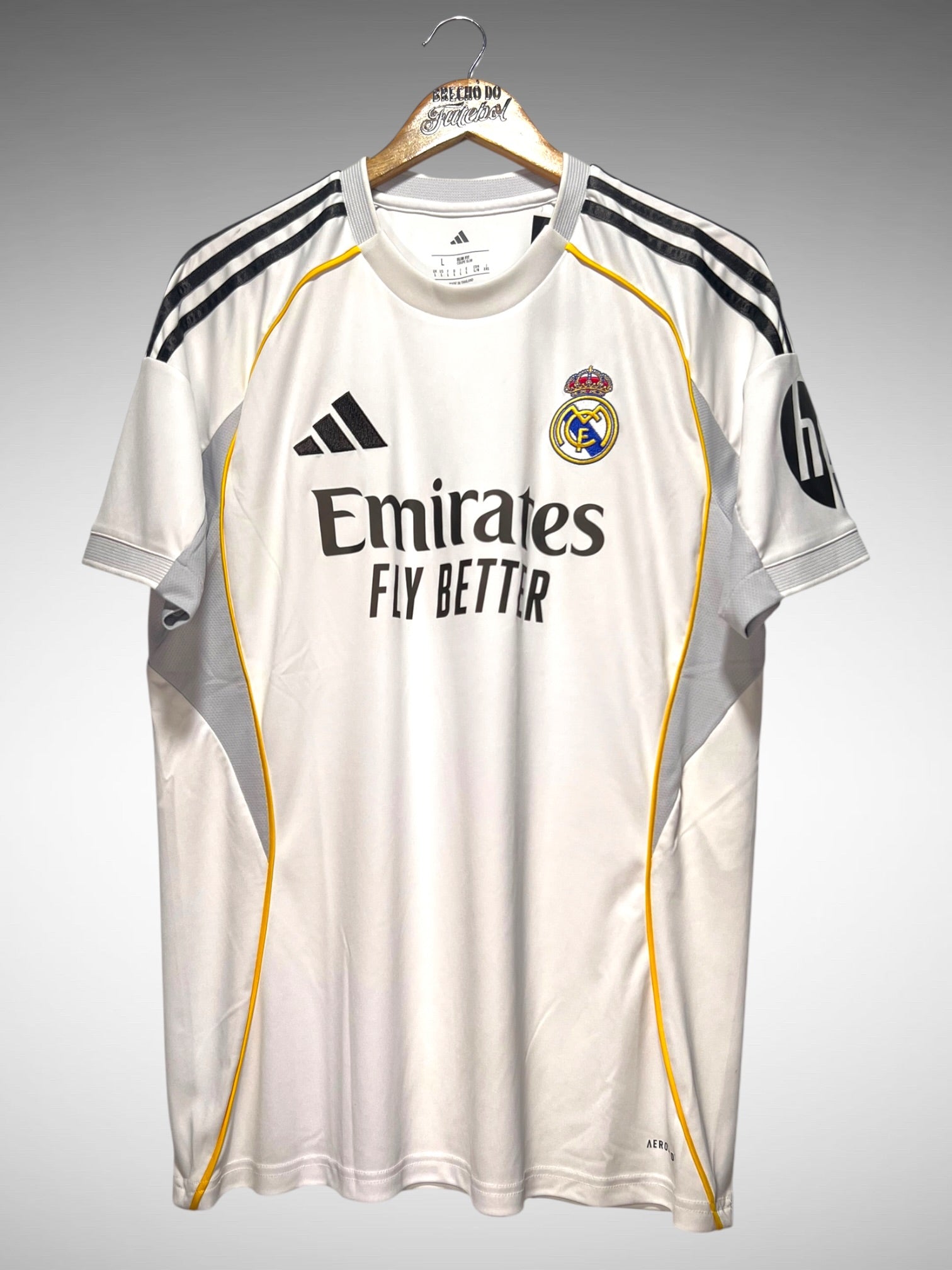 Real Madrid 2025 Primeira Camisa Tam G.