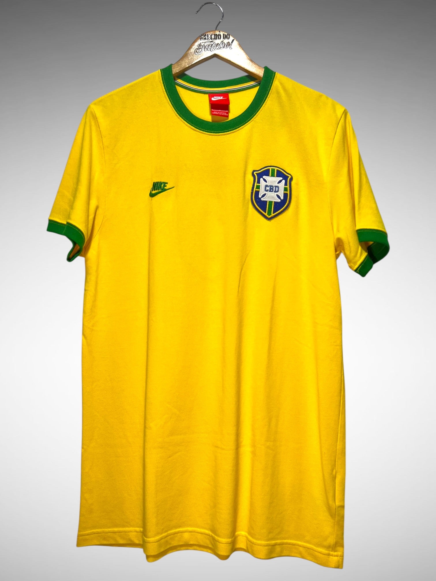 Brasil Retrô 1970 Primeira Camisa Tam G N 5.