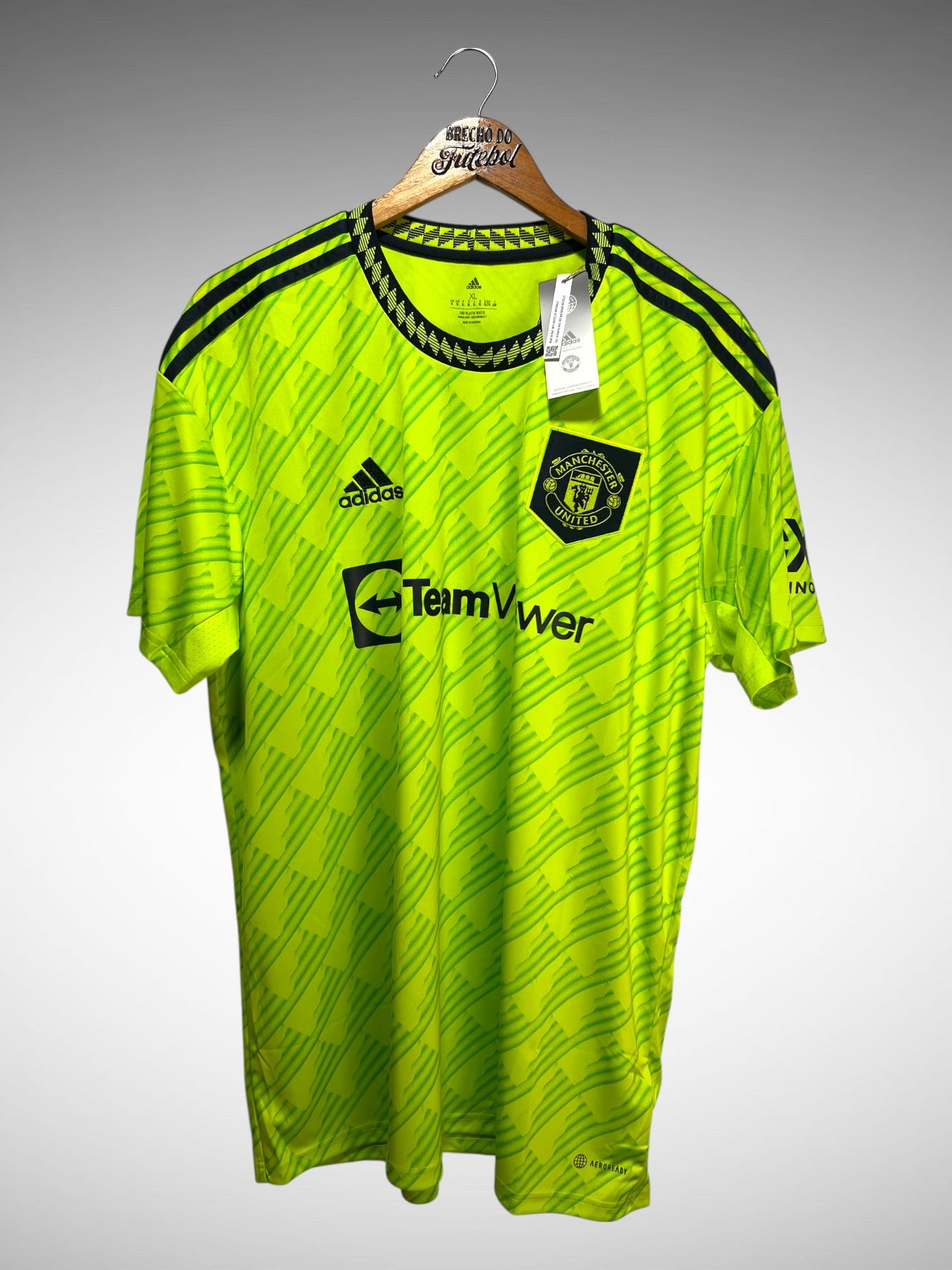 Manchester United 2022 Terceira Camisa Tam GG.