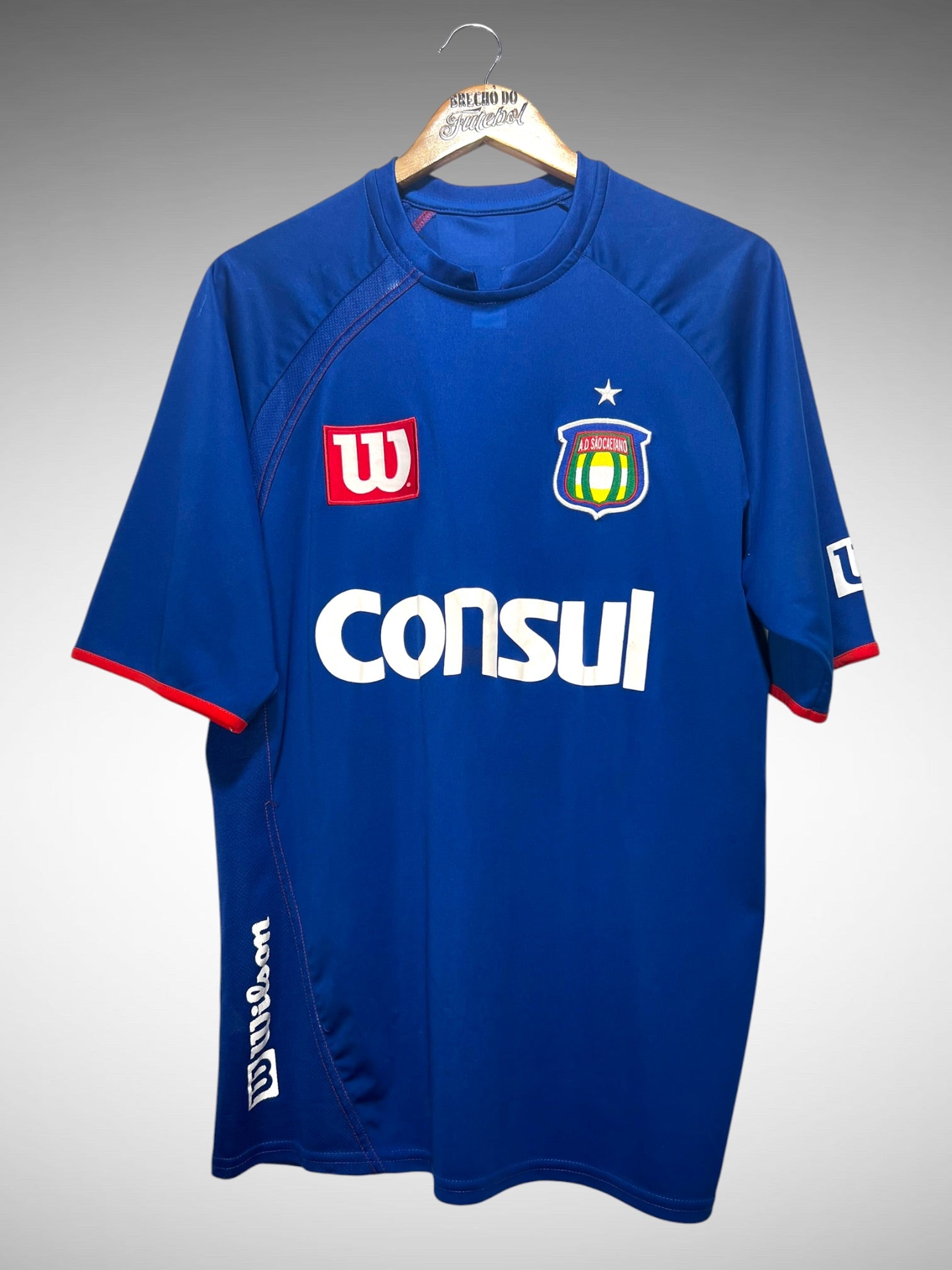 São Caetano 2007 Primeira Camisa Tam GG N 10.