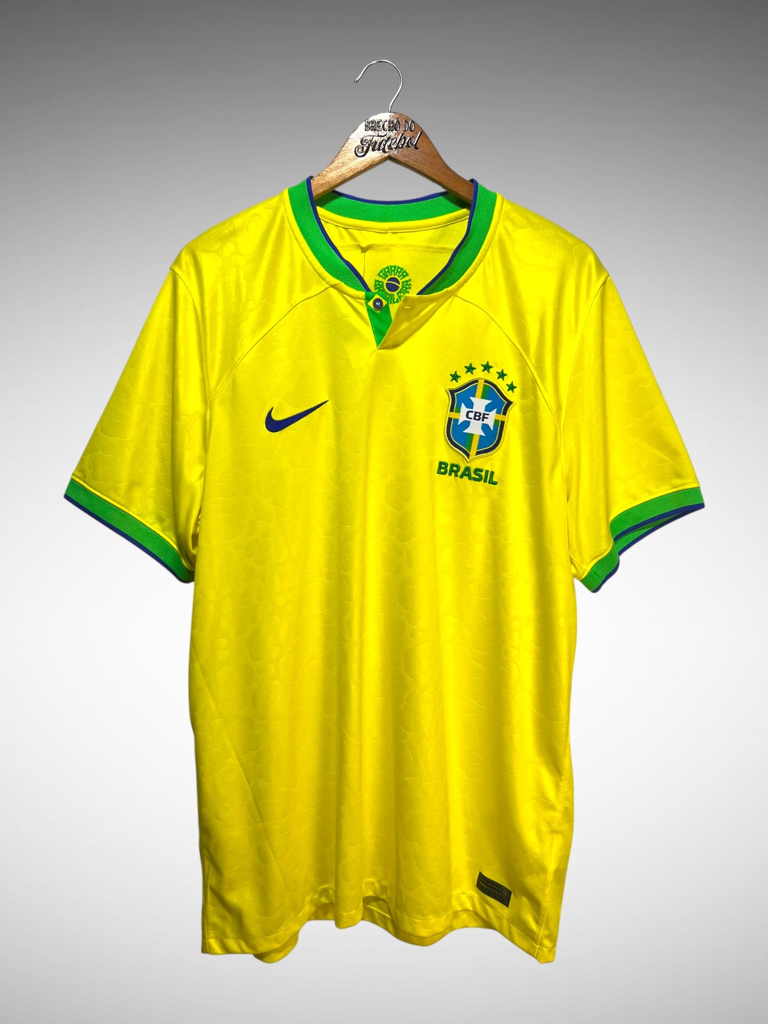 Brasil 2022 Primeira Camisa Tam GG.