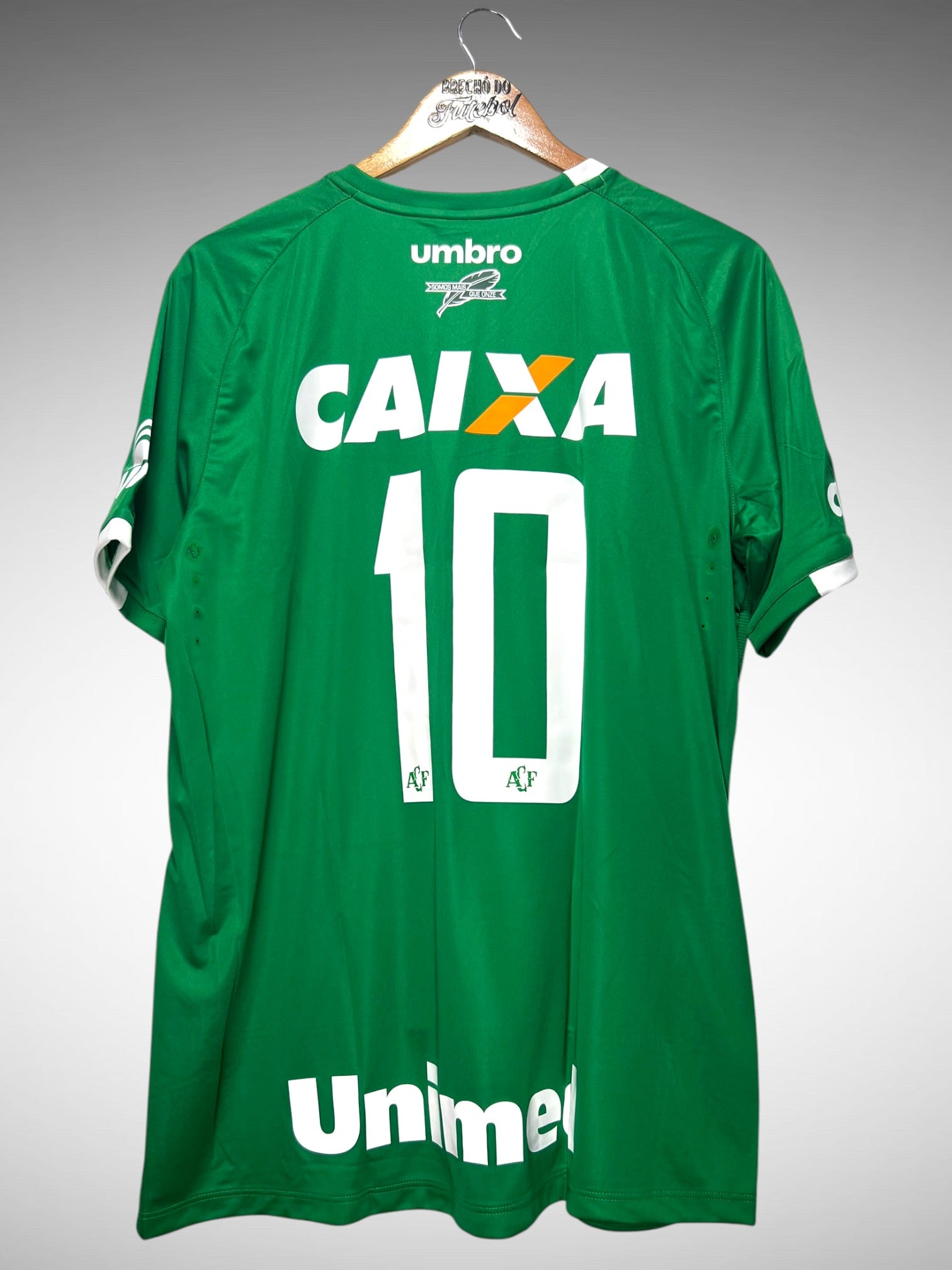 Chapecoense 2016 Primeira Camisa Tam G N 10.