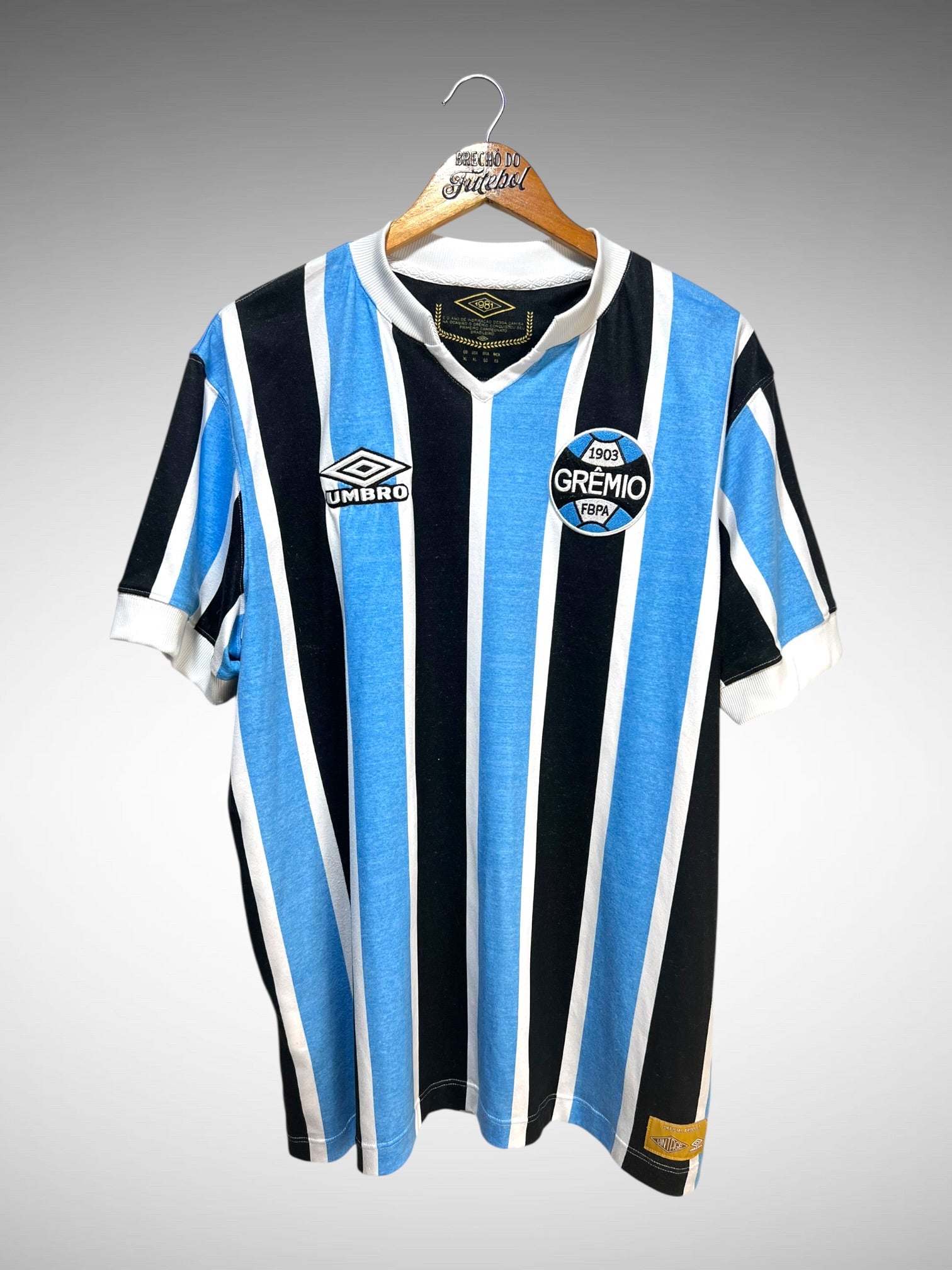 Grêmio Retrô 1981 Primeira Camisa Tam GG.