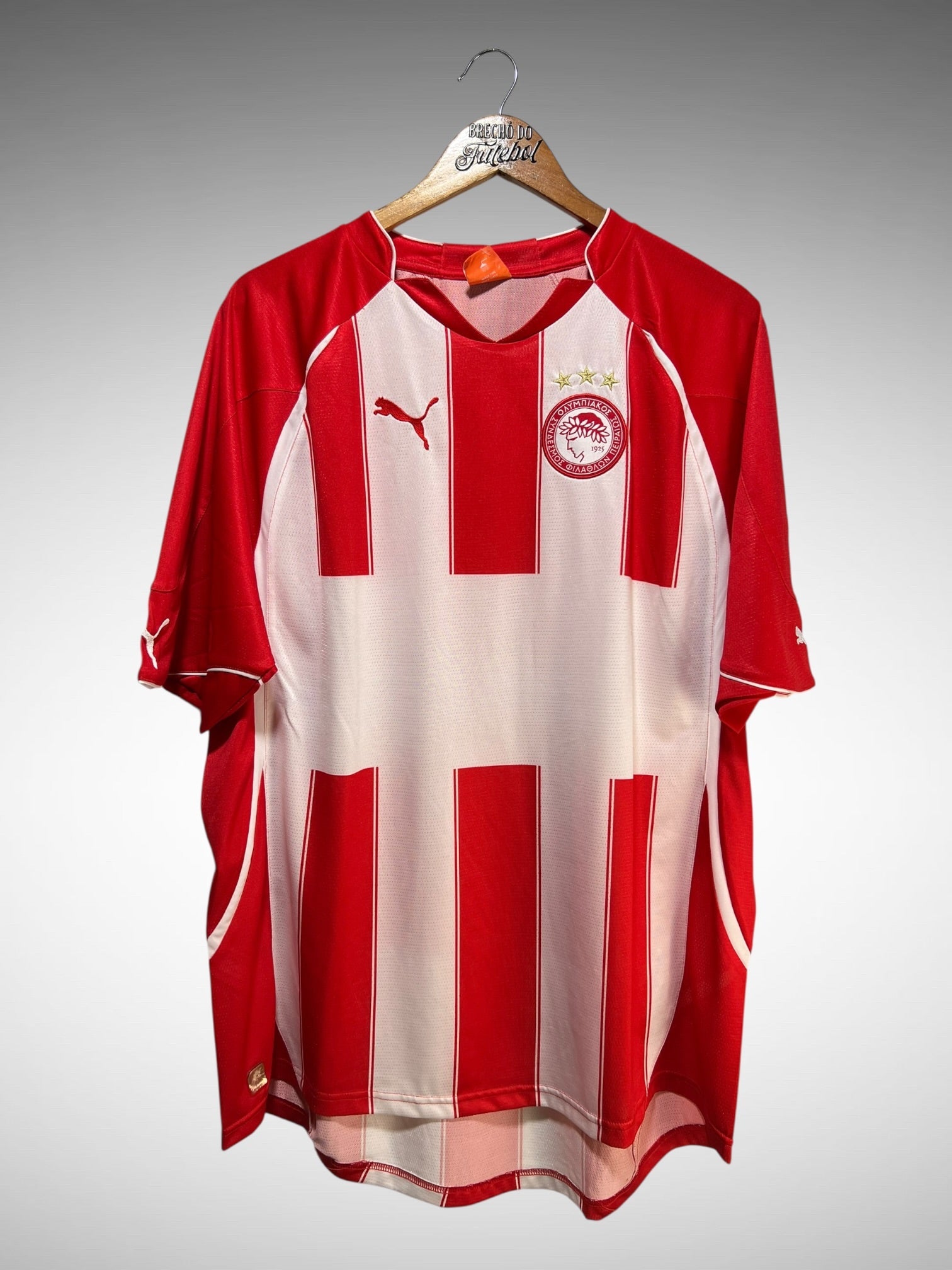Olympiacos 2010 Primeira Camisa Tam 3G.