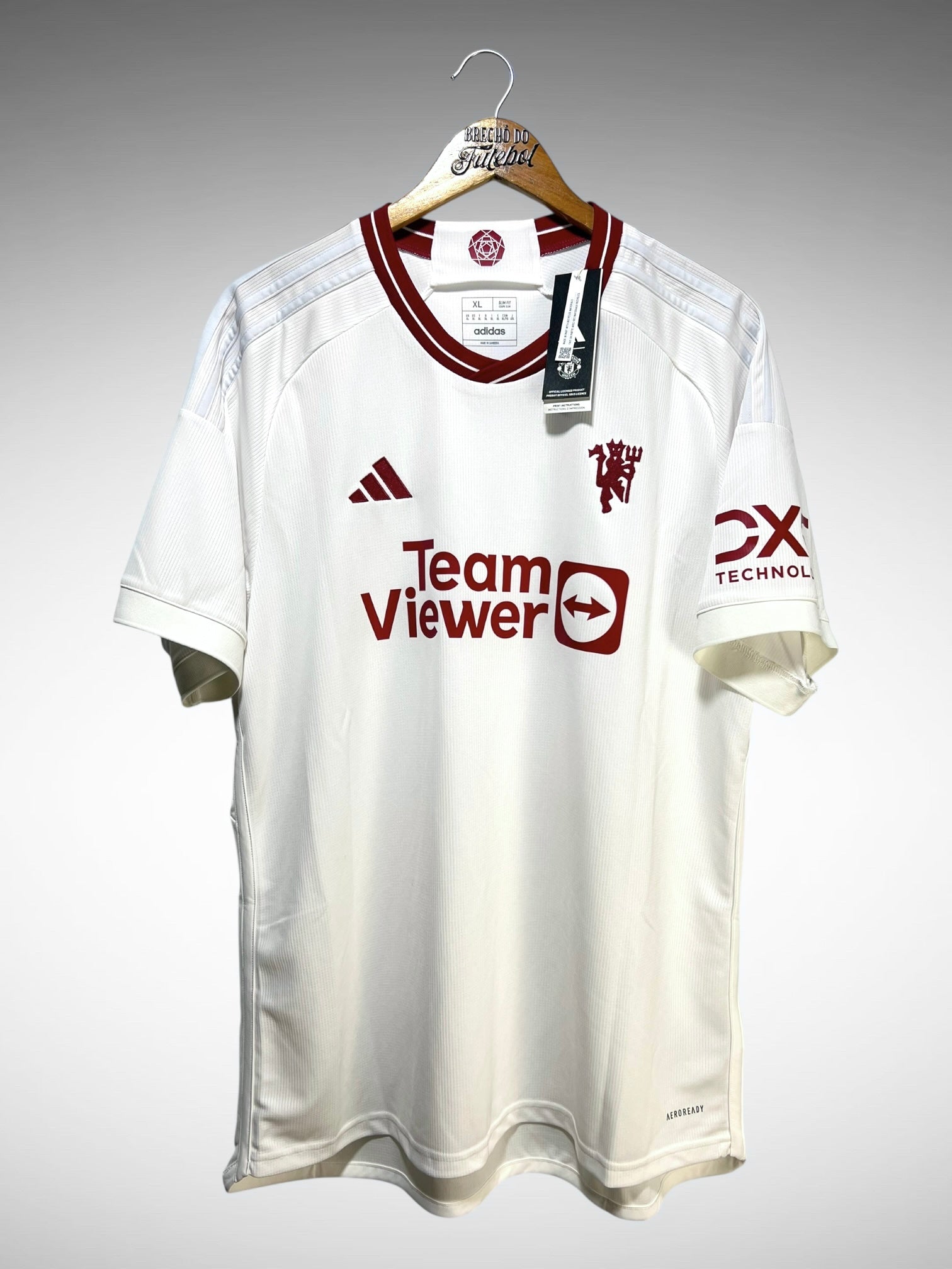 Manchester United 2023 Terceira Camisa Tam GG.