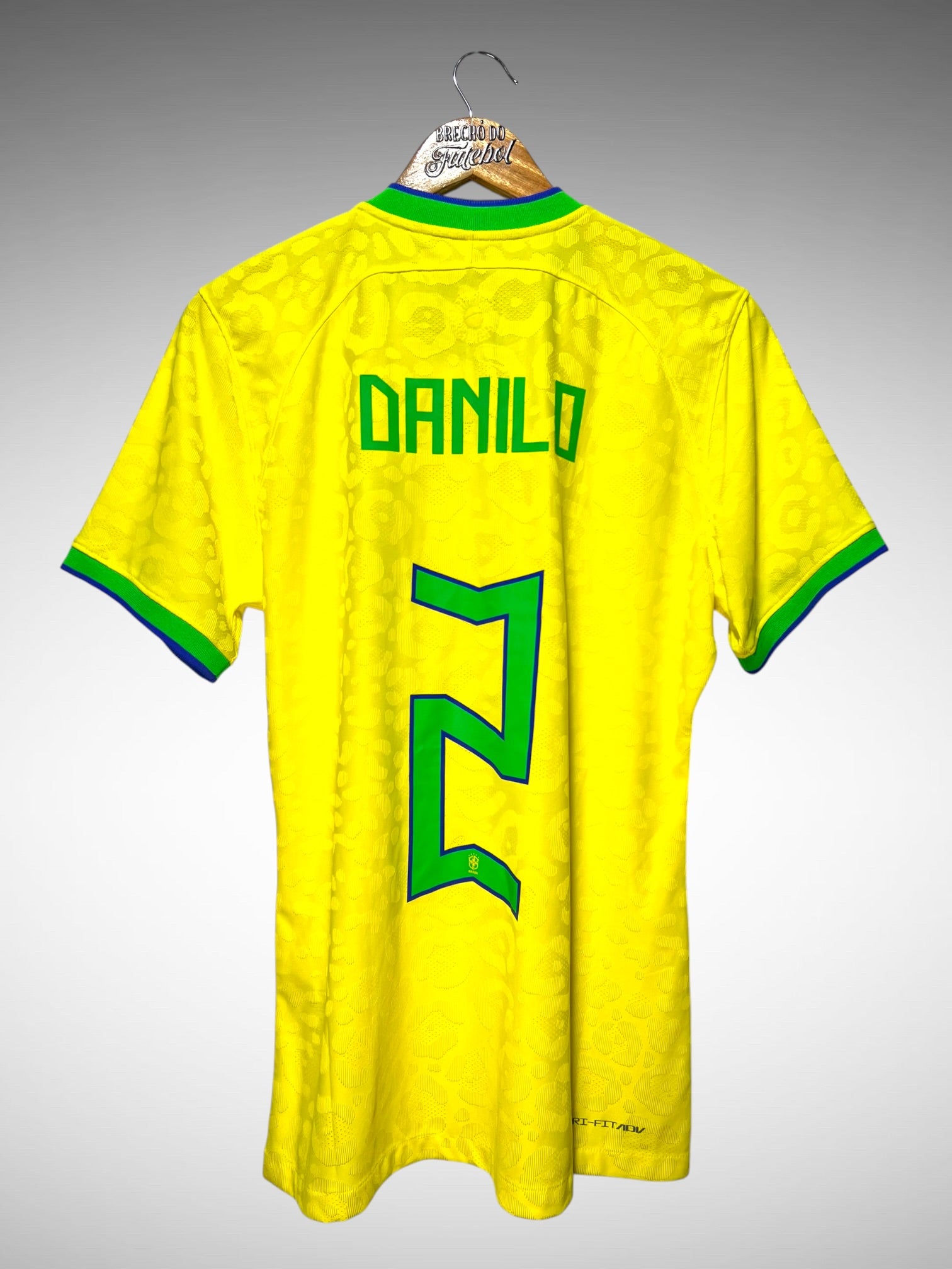 Brasil 2022 Primeira Camisa Tam M N 2 Danilo.