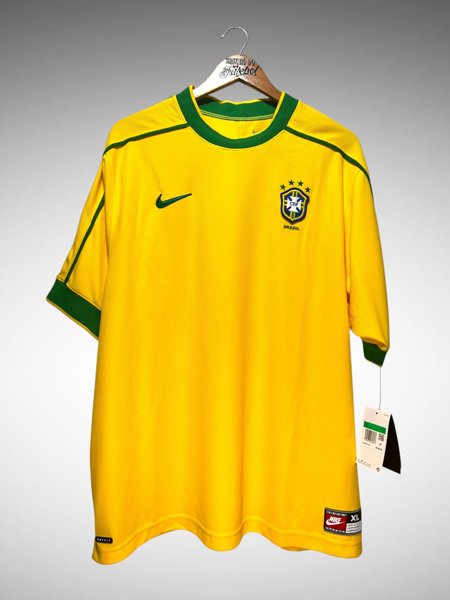 Brasil Reedição 1998 Primeira Camisa Tam GG.
