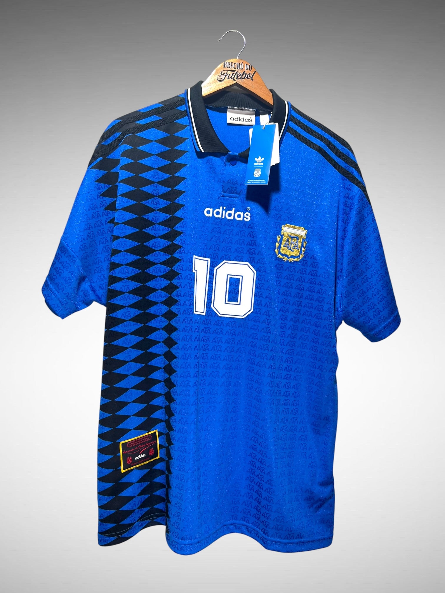Argentina Reedição 1994 Segunda Camisa Tam G N 10.