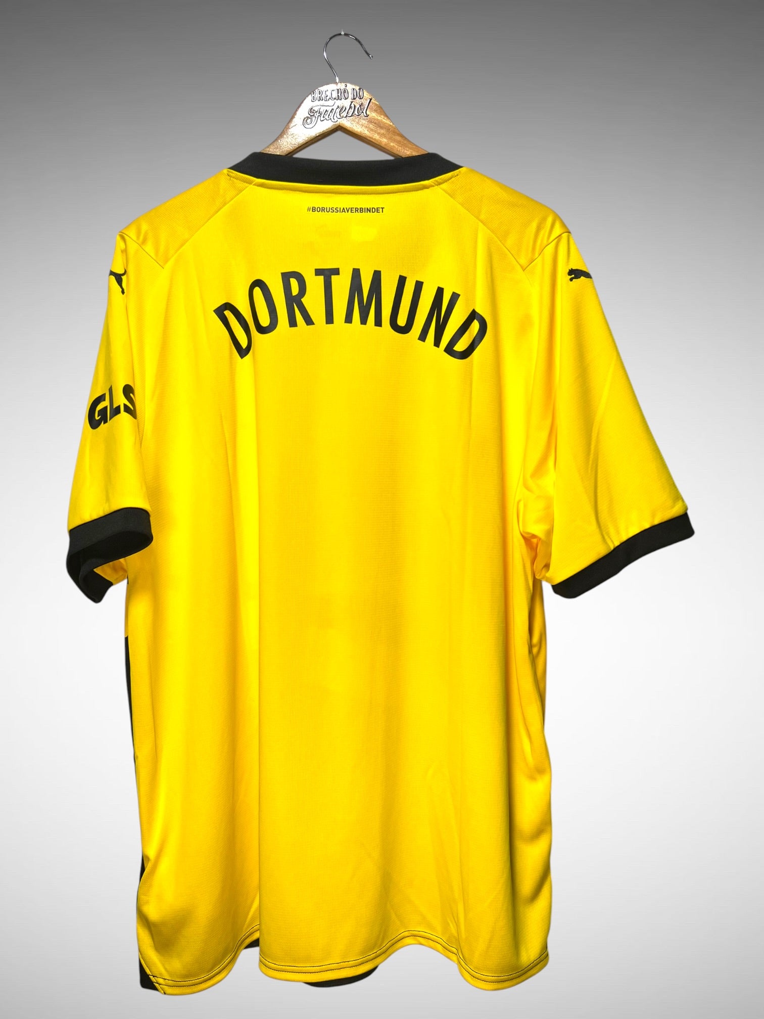 Borussia Dortmund 2023 Primeira Camisa Tam 3G.