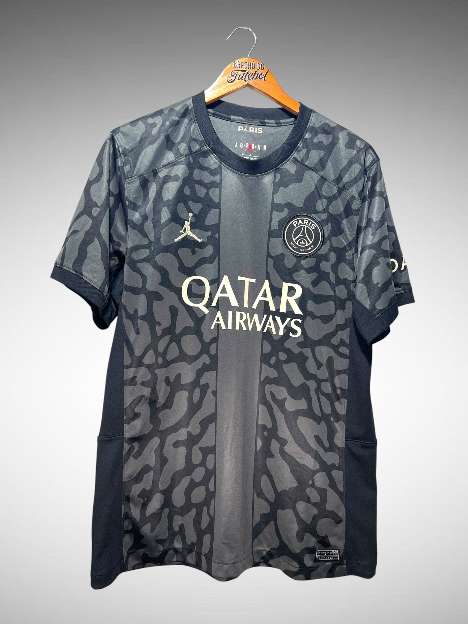 Paris Saint-Germain 2023 Terceira Camisa Tam G N 10 Ronaldinho.