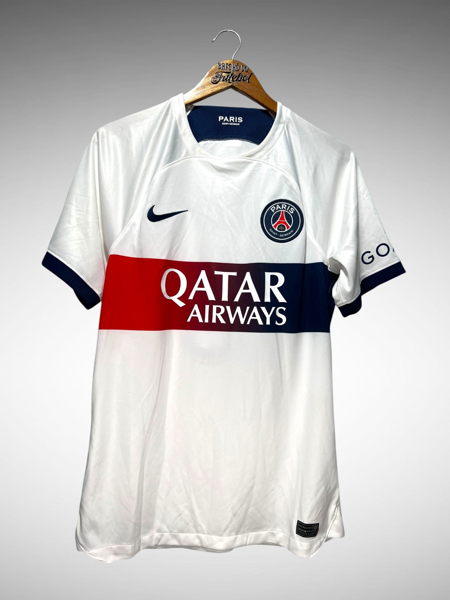 Paris Saint-Germain 2023 Segunda Camisa Tam P N 10 Ronaldinho.