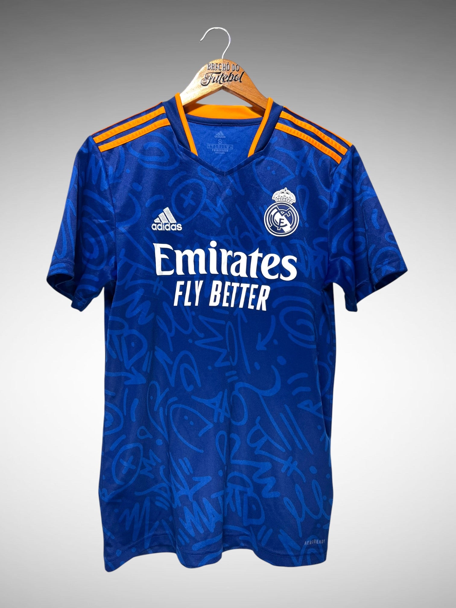 Real Madrid 2021 Segunda Camisa Tam P.