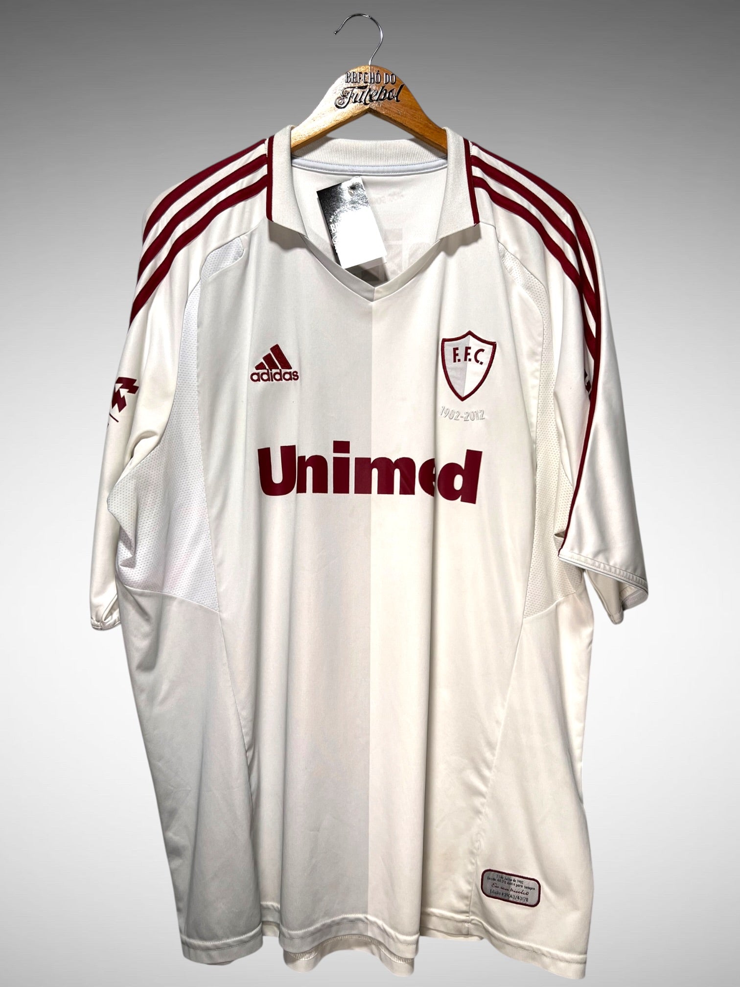 Fluminense 2012 Camisa 110 anos Tam GG.