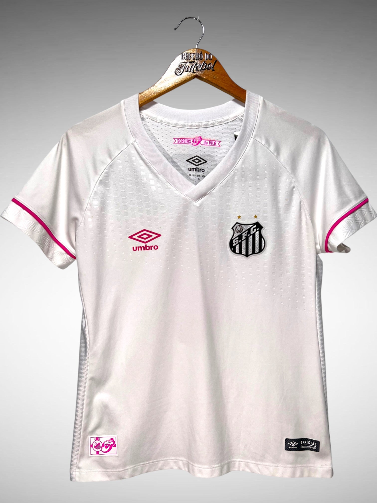 Santos 2018 Primeira Camisa Tam G Feminino N 8.