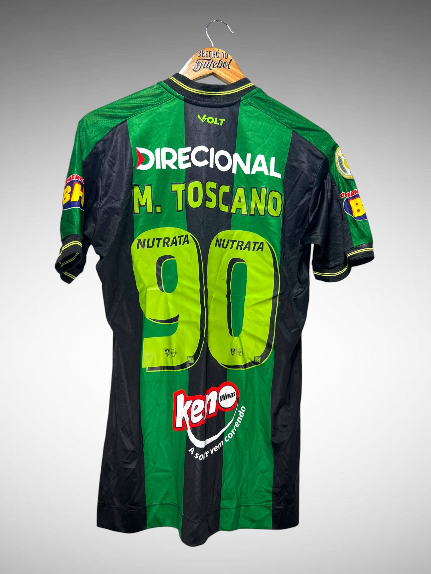 América Mineiro 2021 Primeira Camisa Tam M N 90 M. Toscano.