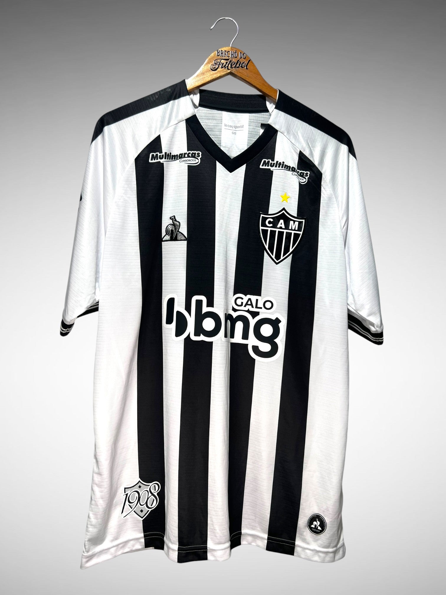 Atlético Mineiro 2020 Primeira Camisa Tam GG N 49 Ronaldinho.