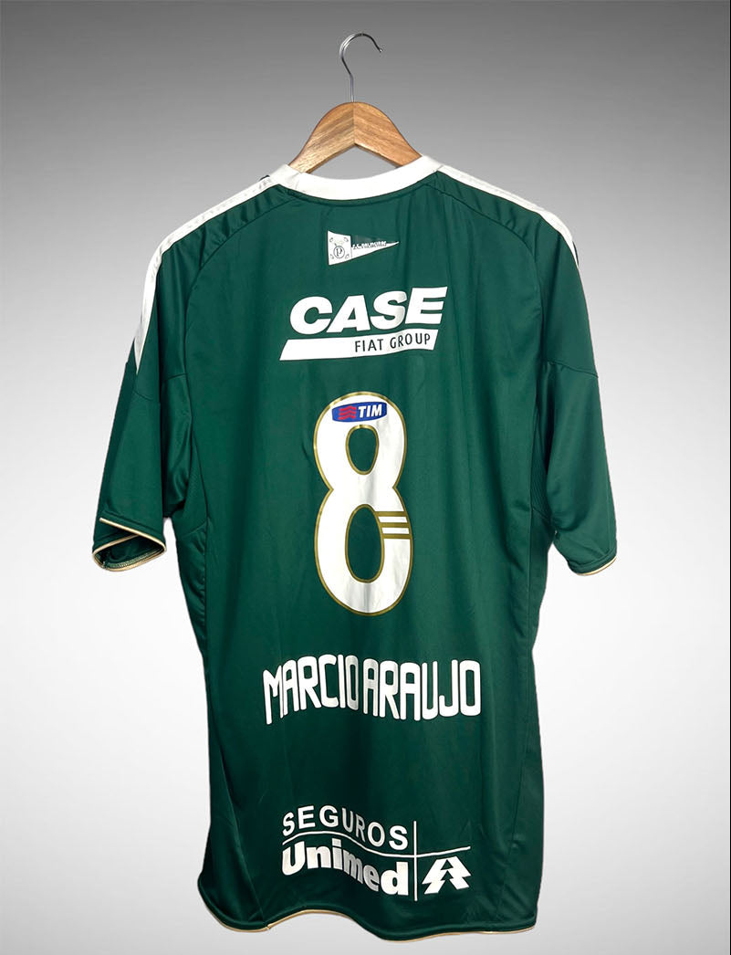 Palmeiras 2010 Primeira Camisa Tam G N 8 Marcio Araujo.