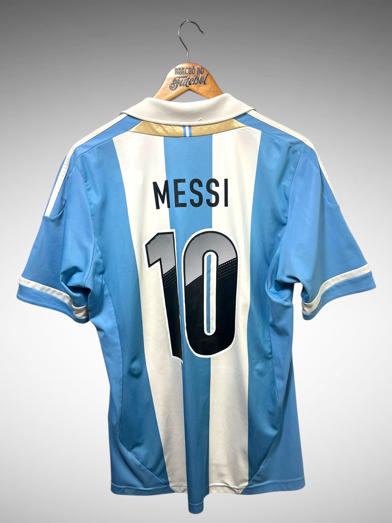 Argentina 2011 Primeira Camisa Tam M N 10 Messi