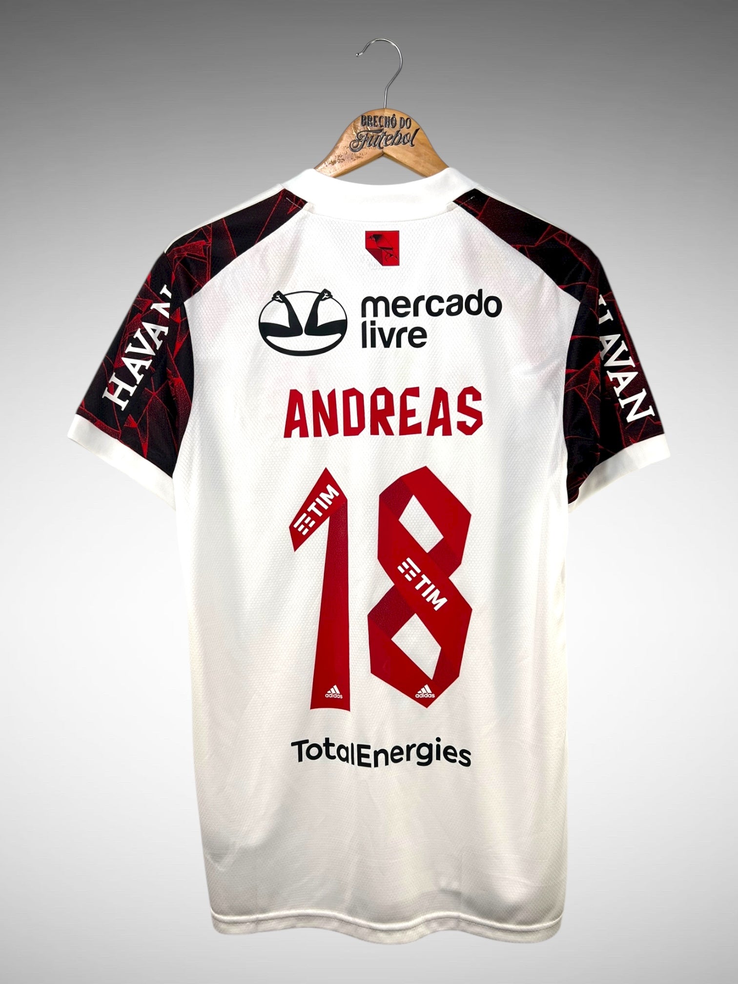 Flamengo 2021 Segunda Camisa Tam M N 18 Andreas.