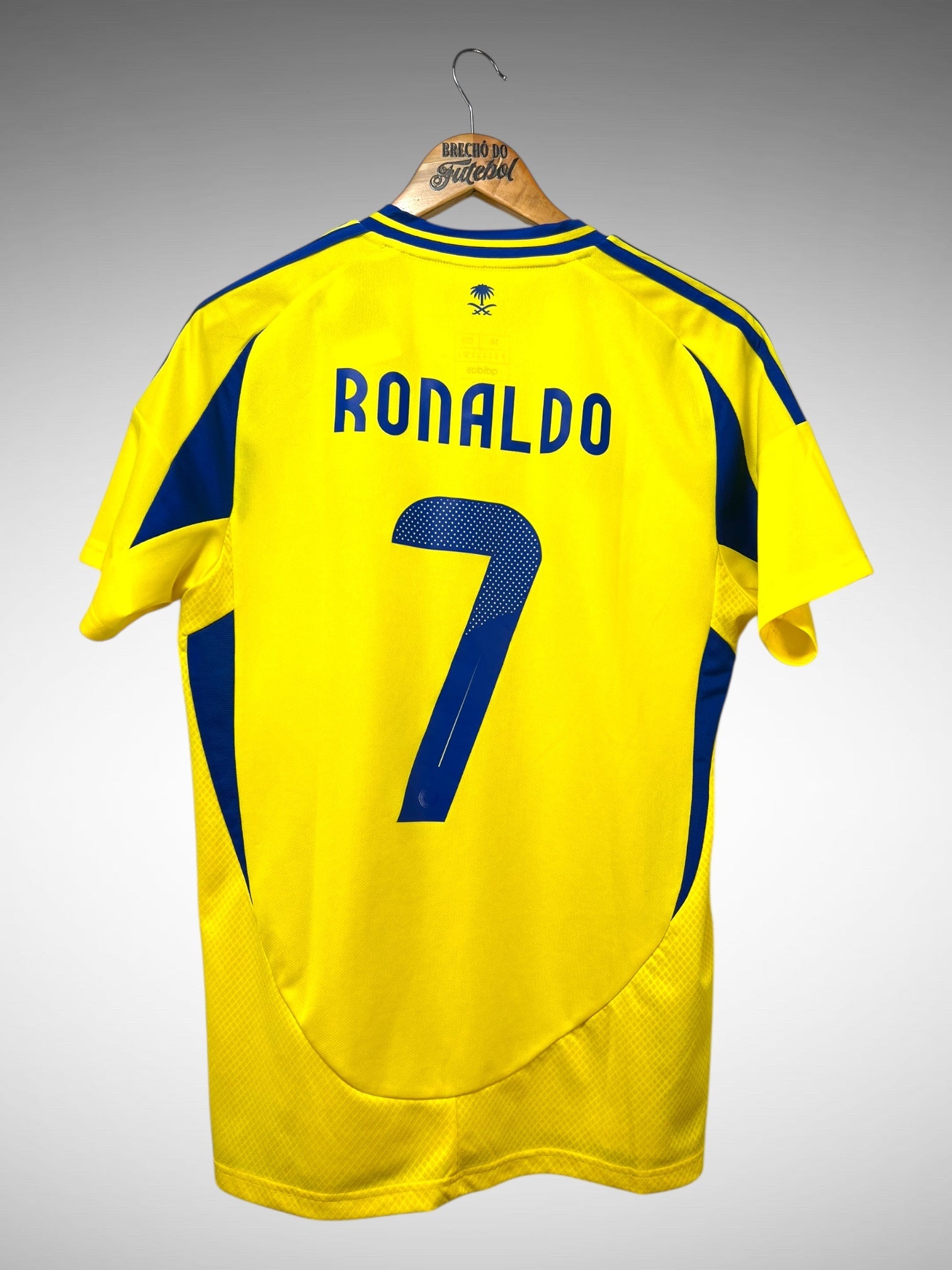 Al Nassr 2024 Primeira Camisa Tam M N 7 Ronaldo.