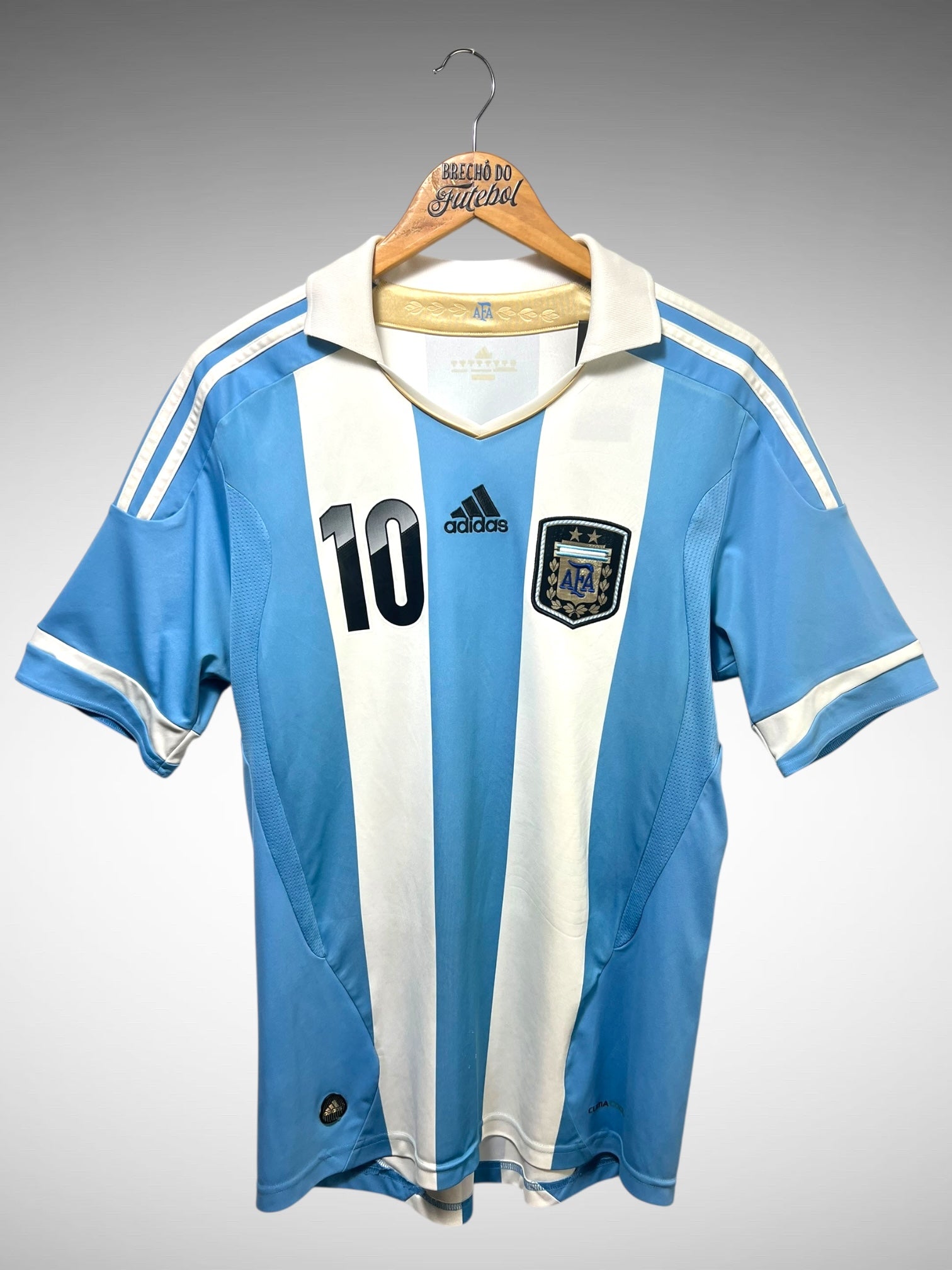 Argentina 2011 Primeira Camisa Tam M N 10 Messi