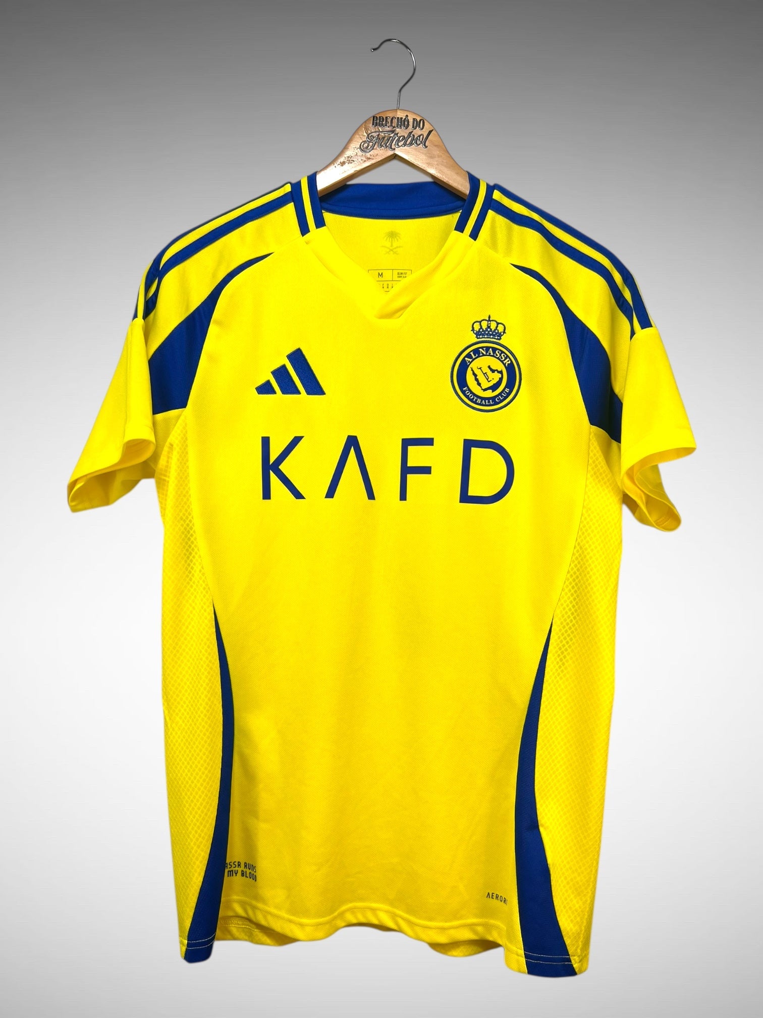 Al Nassr 2024 Primeira Camisa Tam M N 7 Ronaldo.