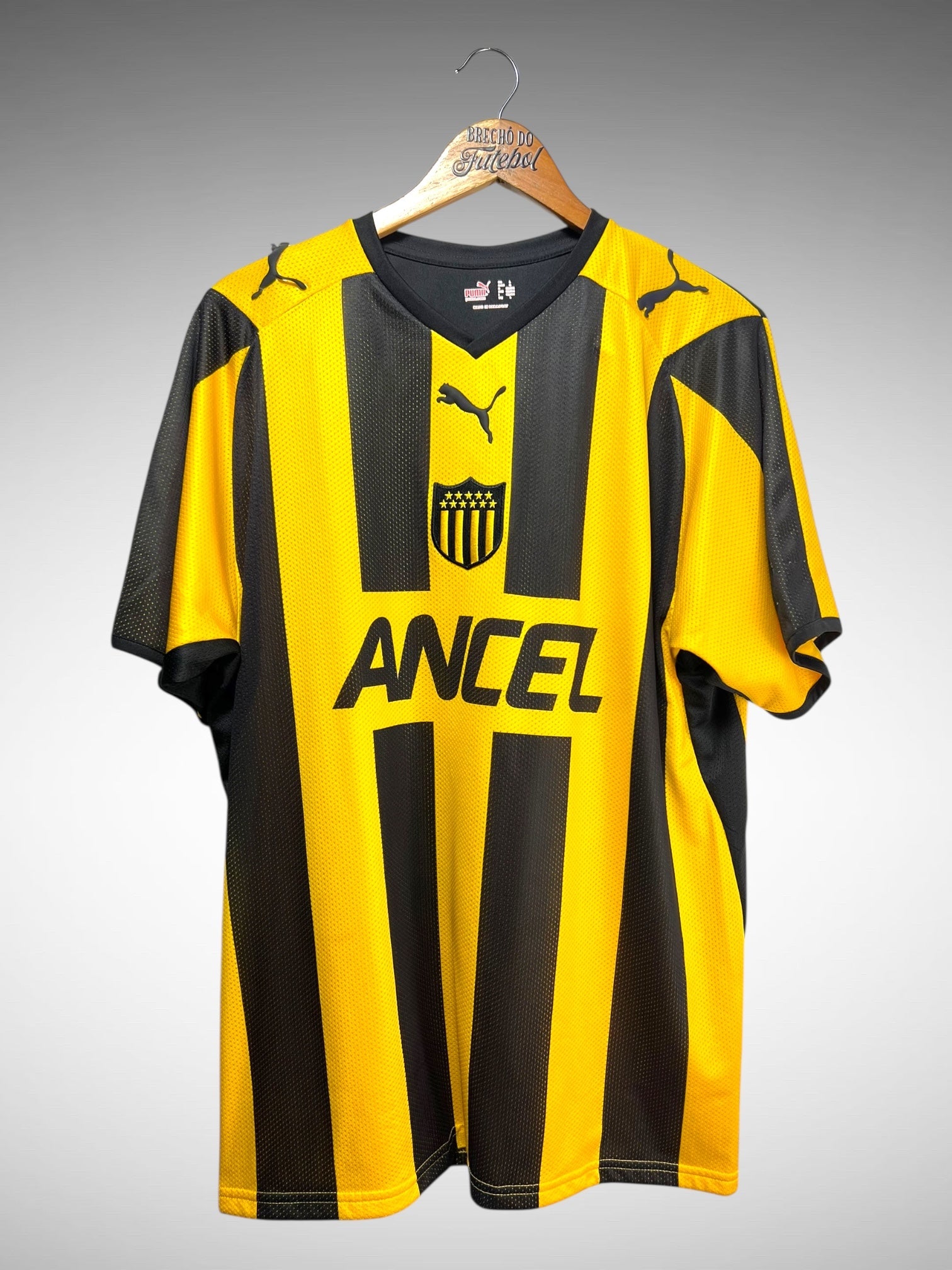 Peñarol 2009 Primeira Camisa Tam G N 9.