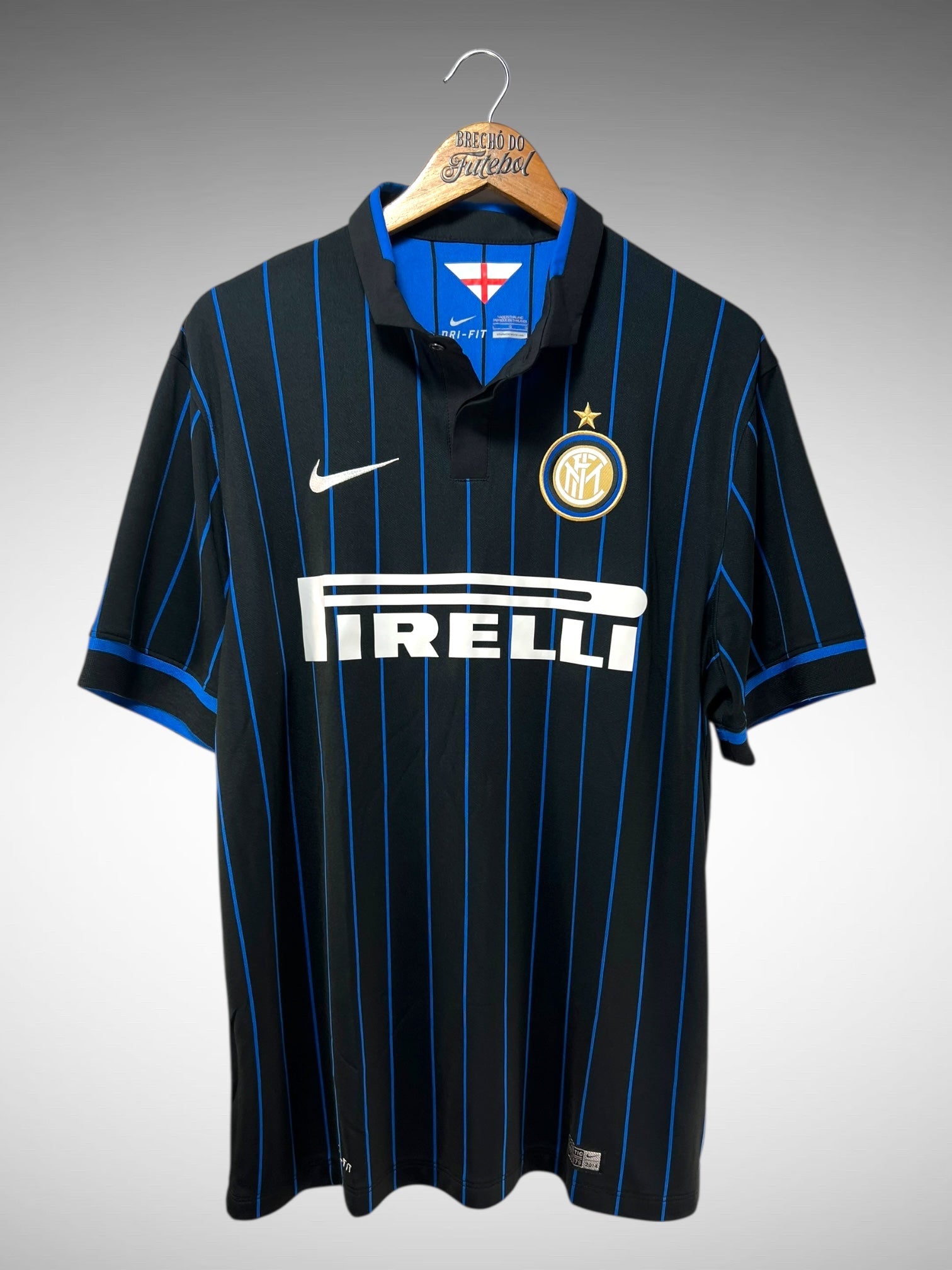 Inter De Milão 2014 Primeira Camisa Tam G.