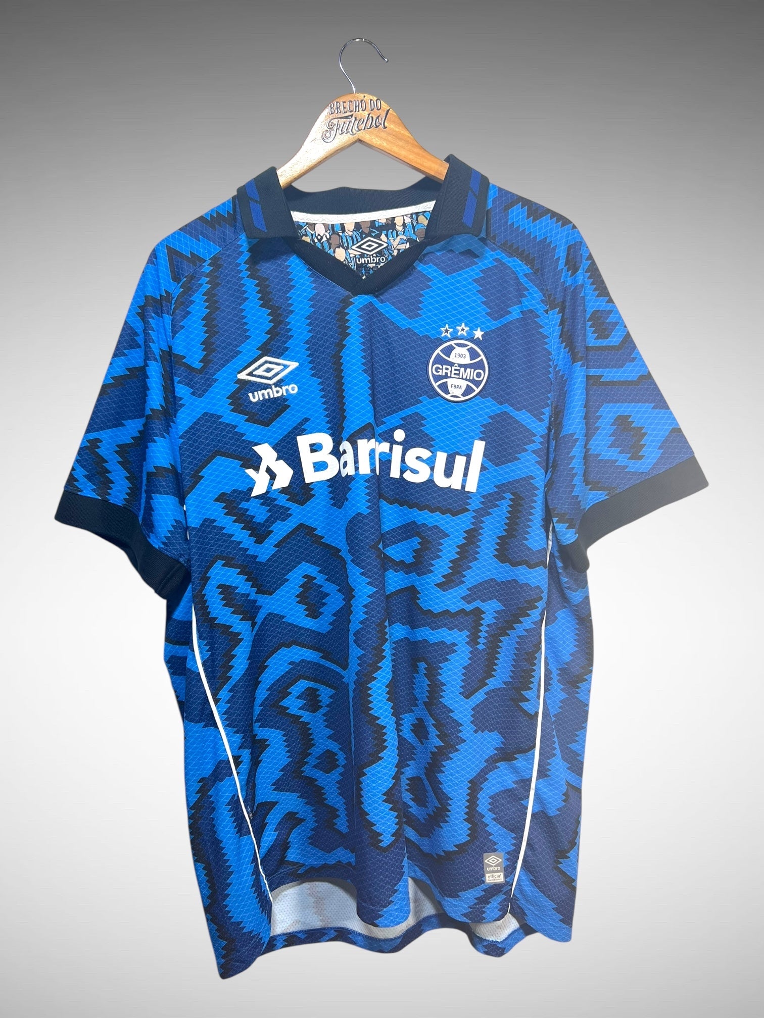 Grêmio 2021 Terceira Camisa Tam 3G.