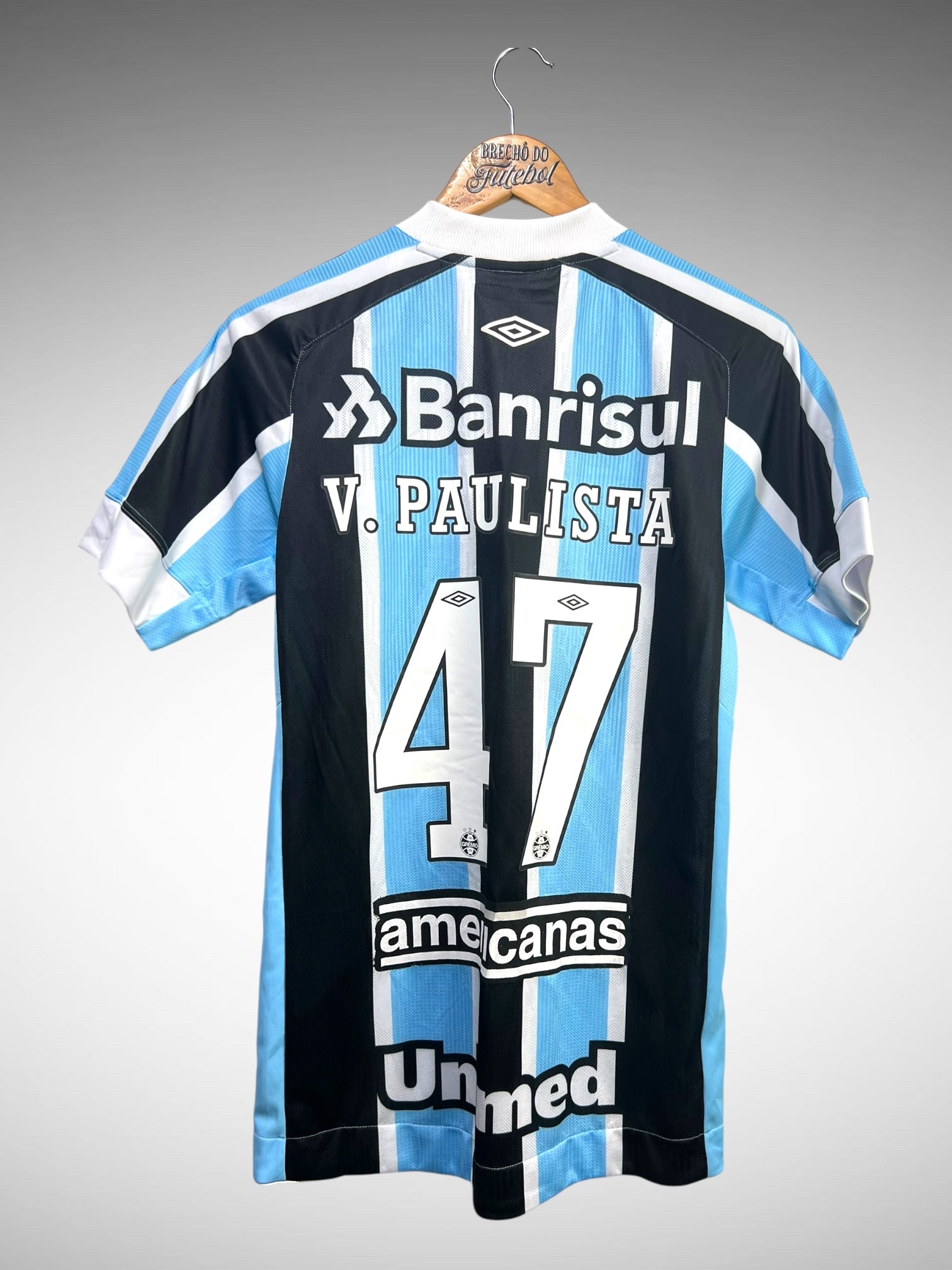 Grêmio 2021 Primeira Camisa Tam P Nº 47 V. Paulista.