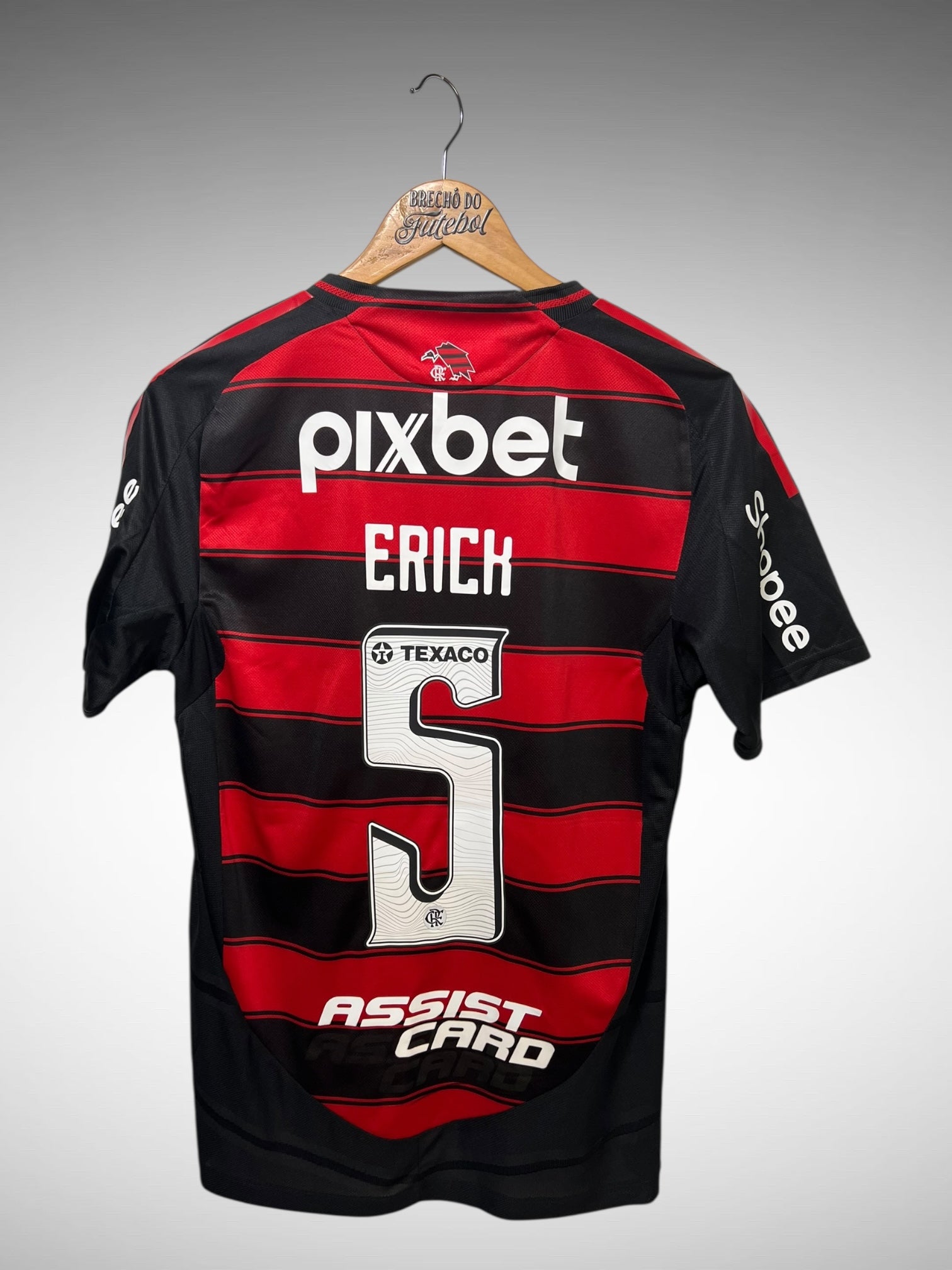 Flamengo 2025 Primeira Camisa Tam M N 5 Erick.