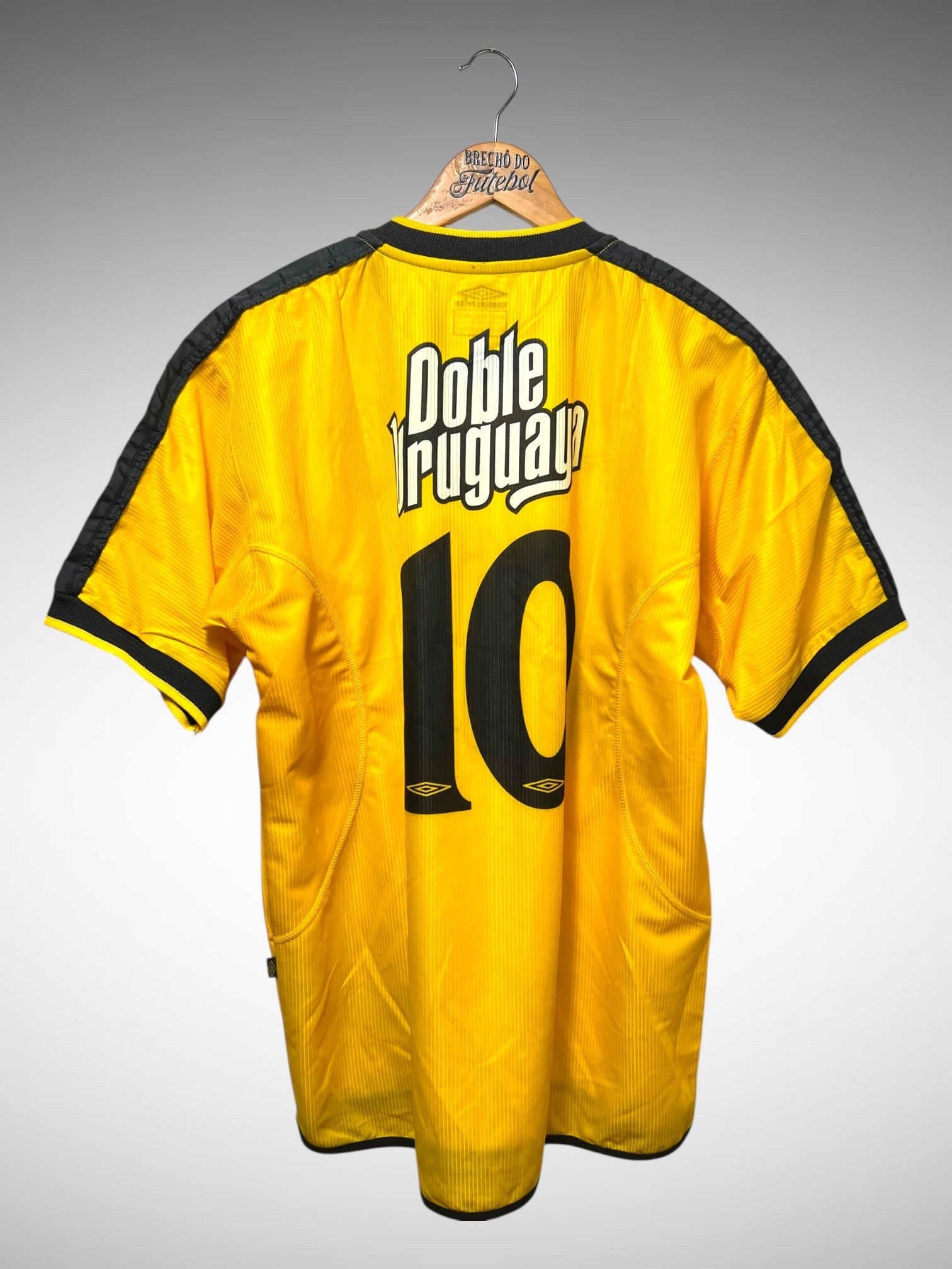 Peñarol 2002 Segunda Camisa Tam GG N 10.