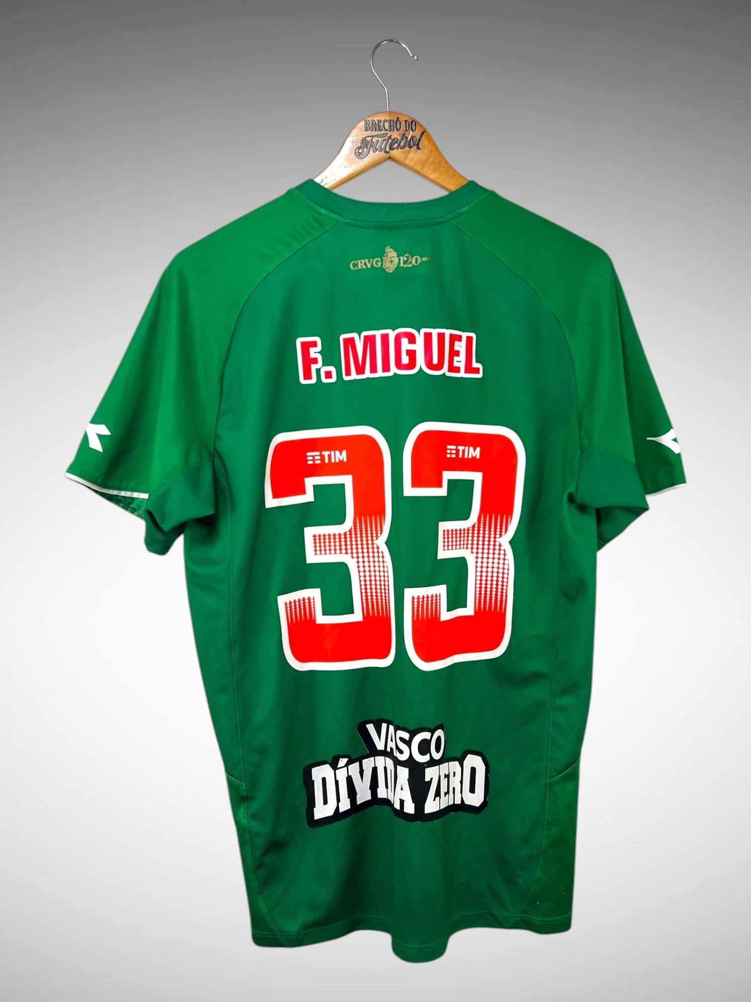 Vasco Da Gama 2018 Camisa De Goleiro Tam G N 33 F. Miguel.