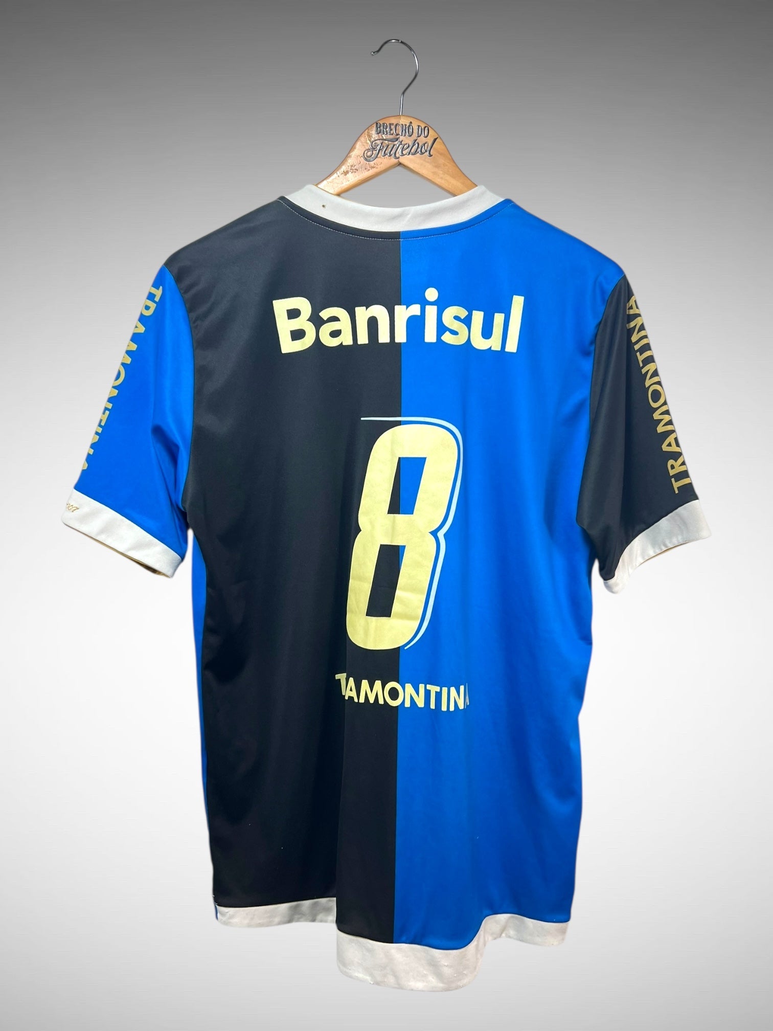 Grêmio 2007 Camisa Libertadores Tam G N 8.