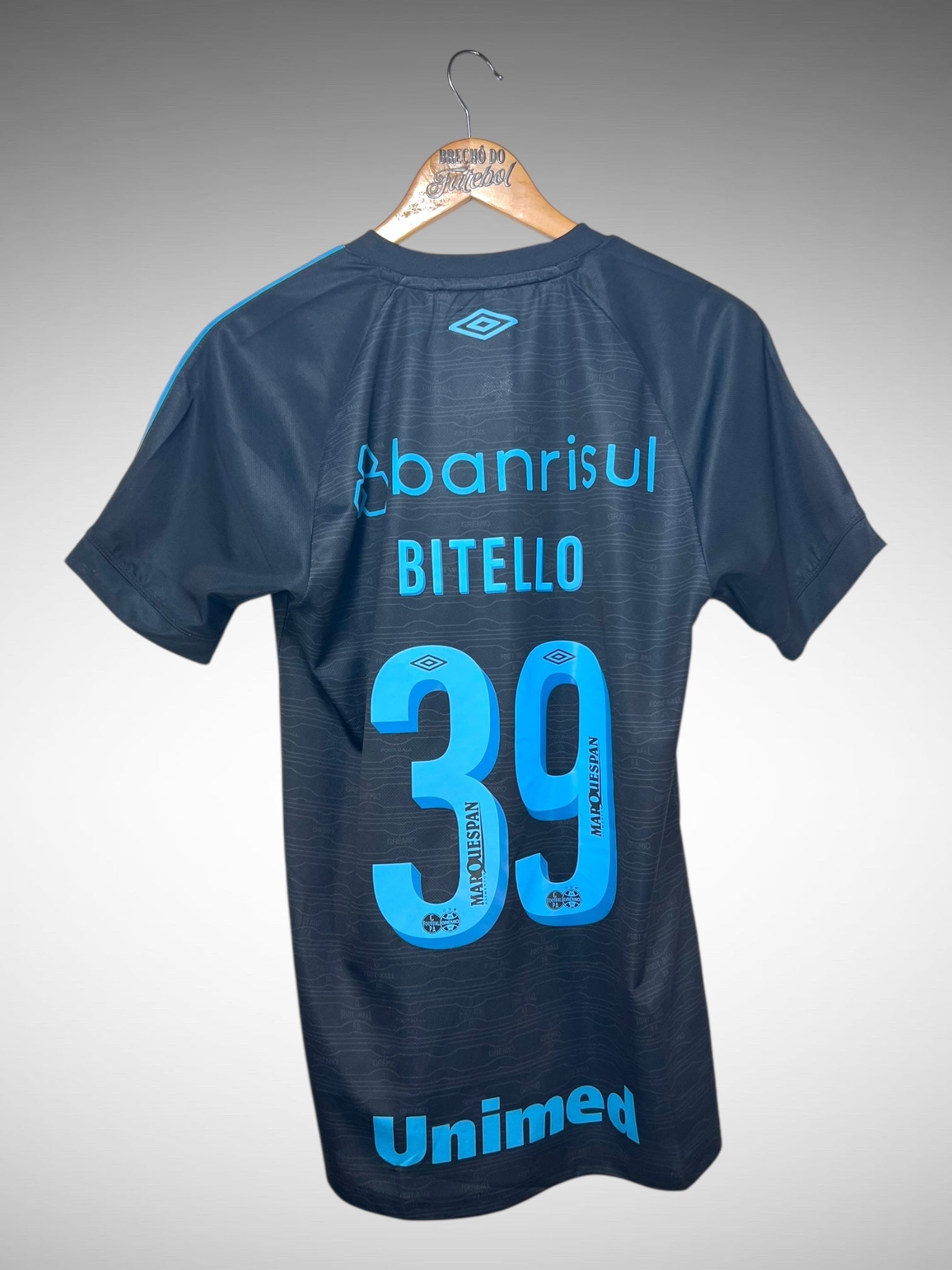 Grêmio 2023 Terceira Camisa Tam M N 39 Bitello.