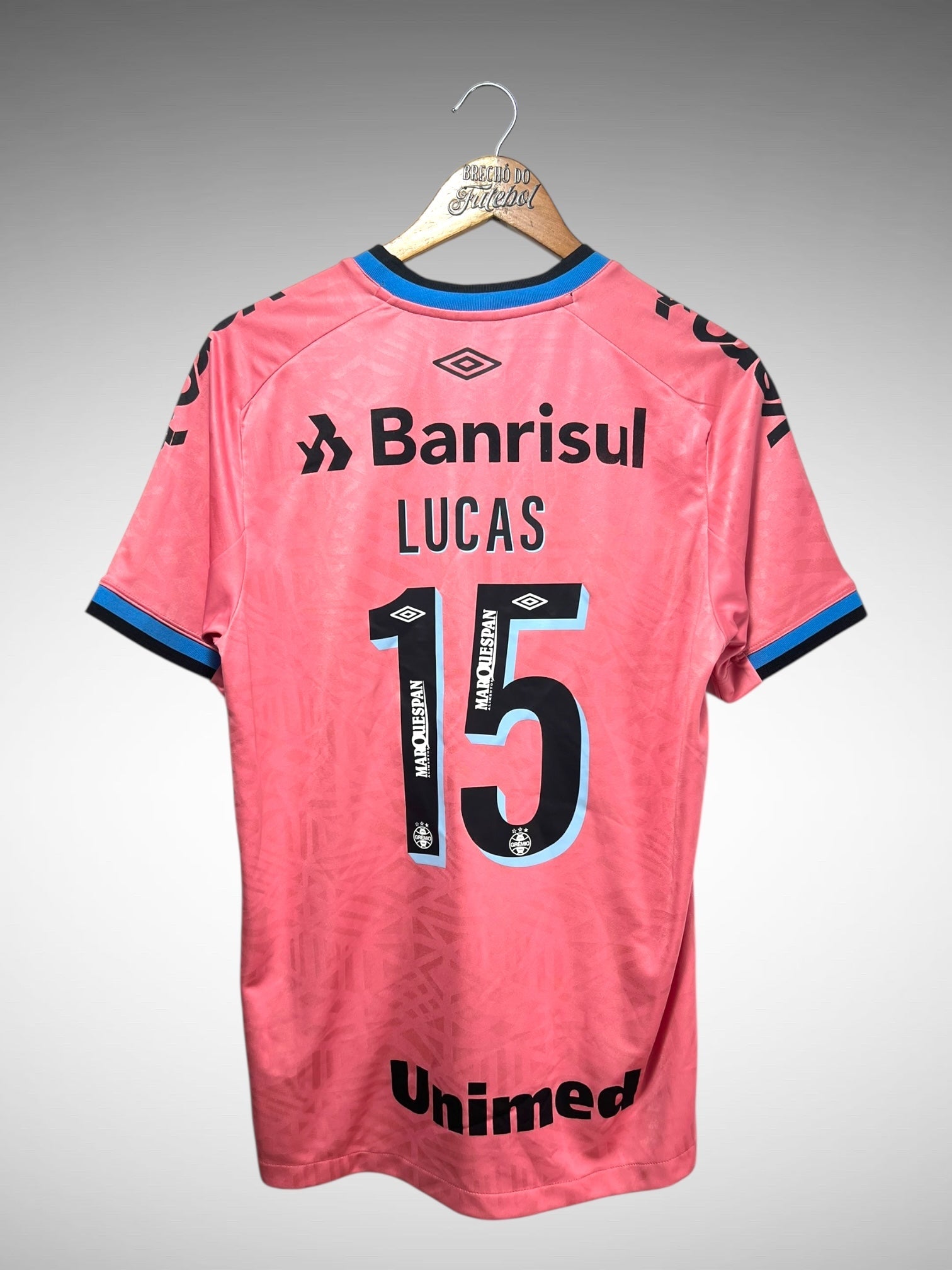 Grêmio 2022 Camisa Outubro Rosa Tam M N 15 Lucas.