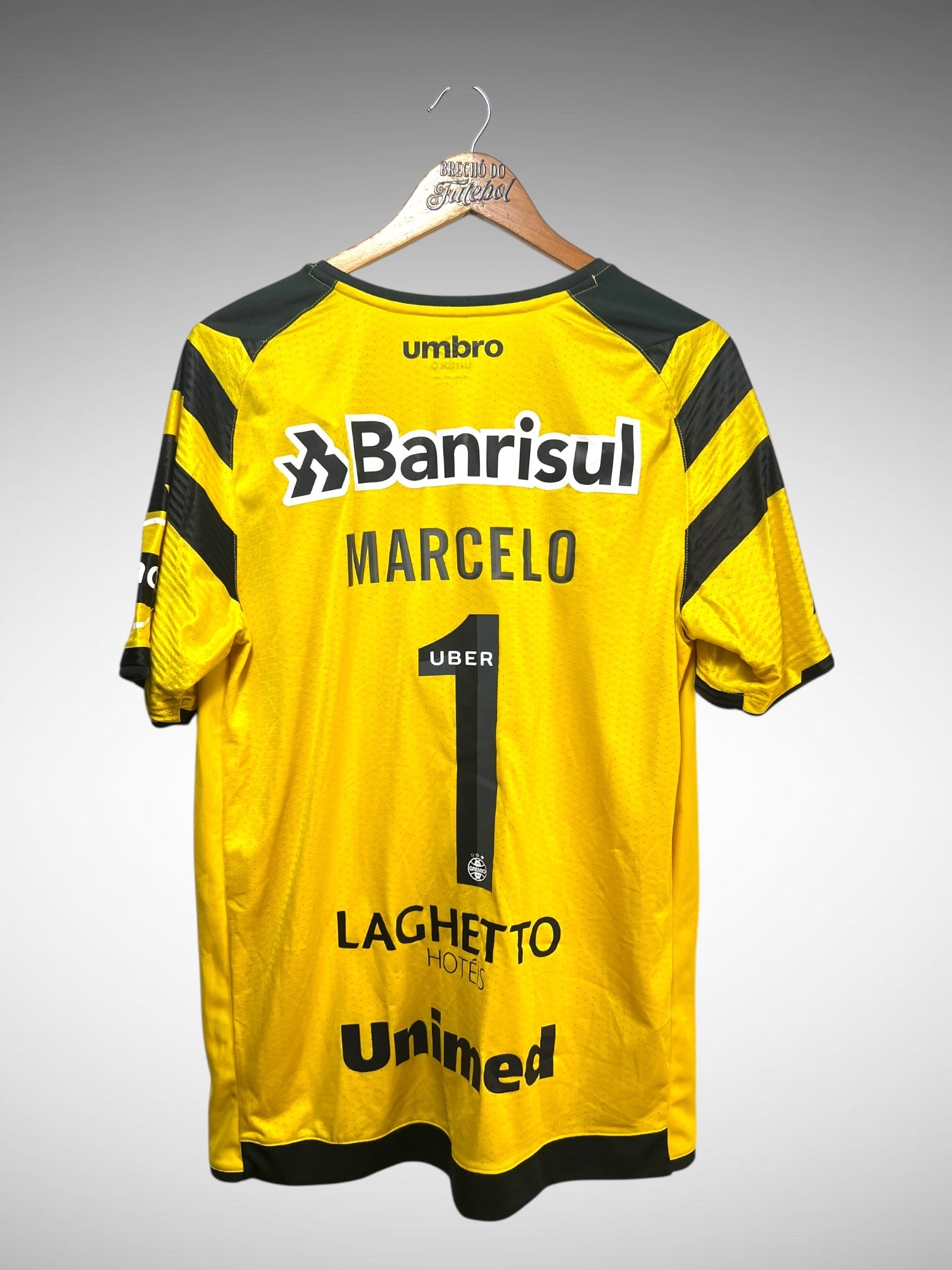 Grêmio 2017 Camisa De Goleiro Tam G N 1 Marcelo.