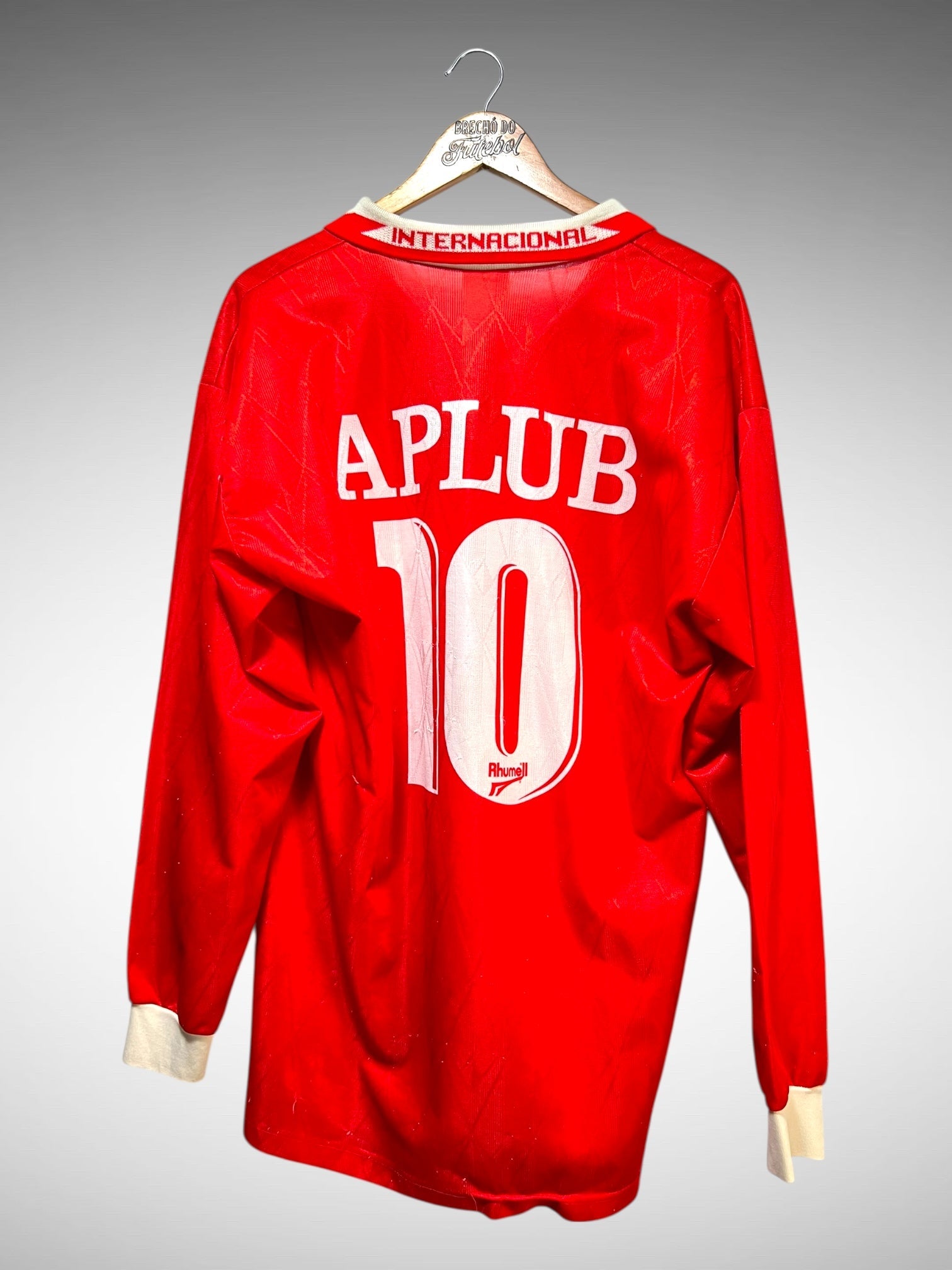 Internacional 1996 Primeira Camisa Tam GG N 10 Mangas Longas.