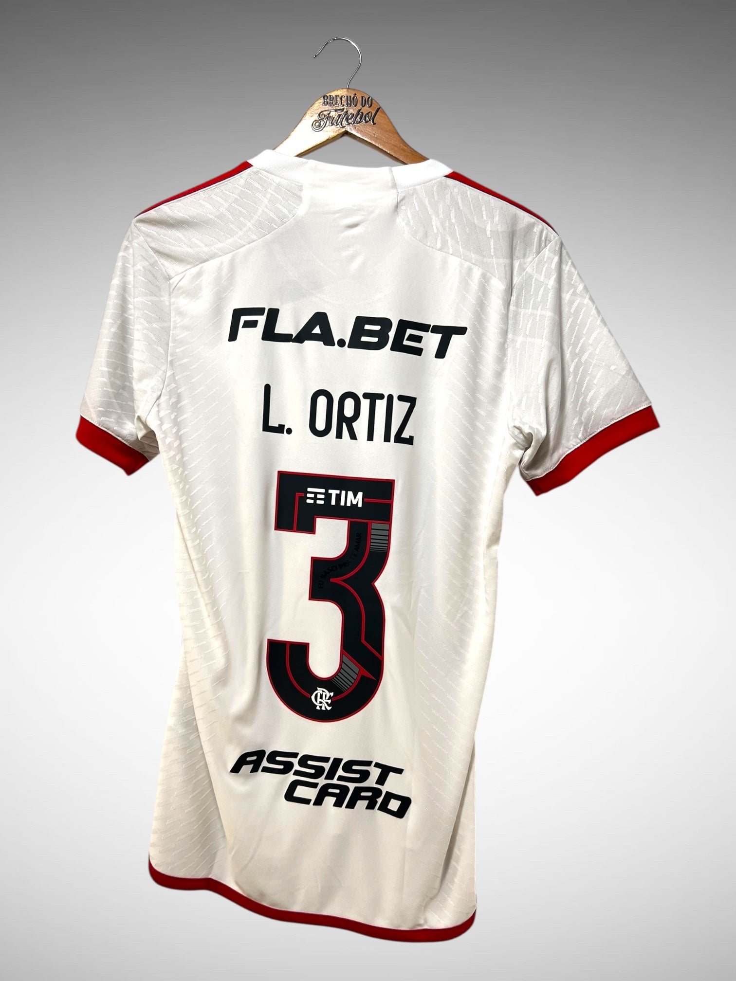 Flamengo 2024 Segunda Camisa Tam P N 3 L. Ortiz.