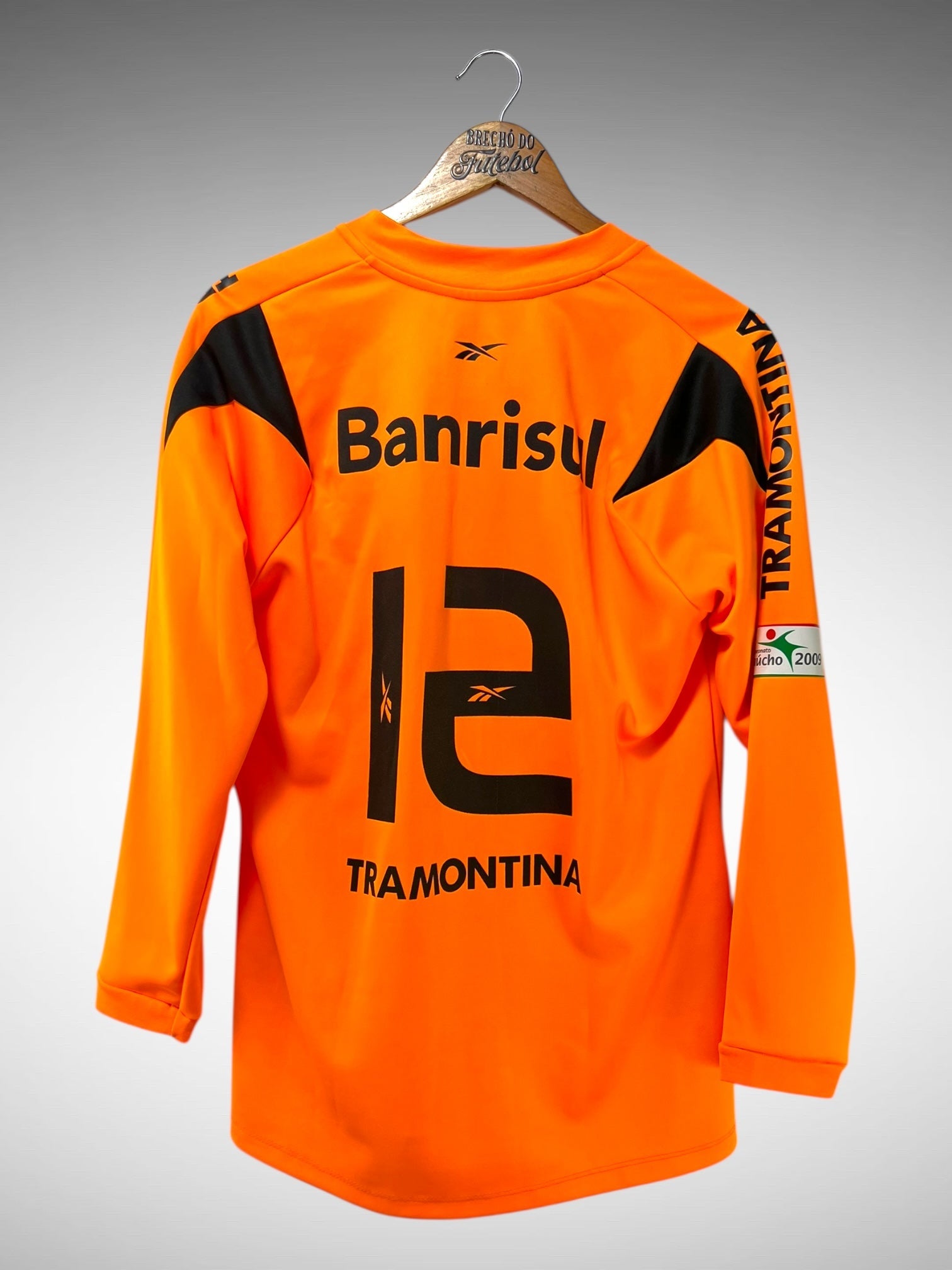 Internacional 2009 Camisa de Goleiro Tam G N 12 Mangas Longas.