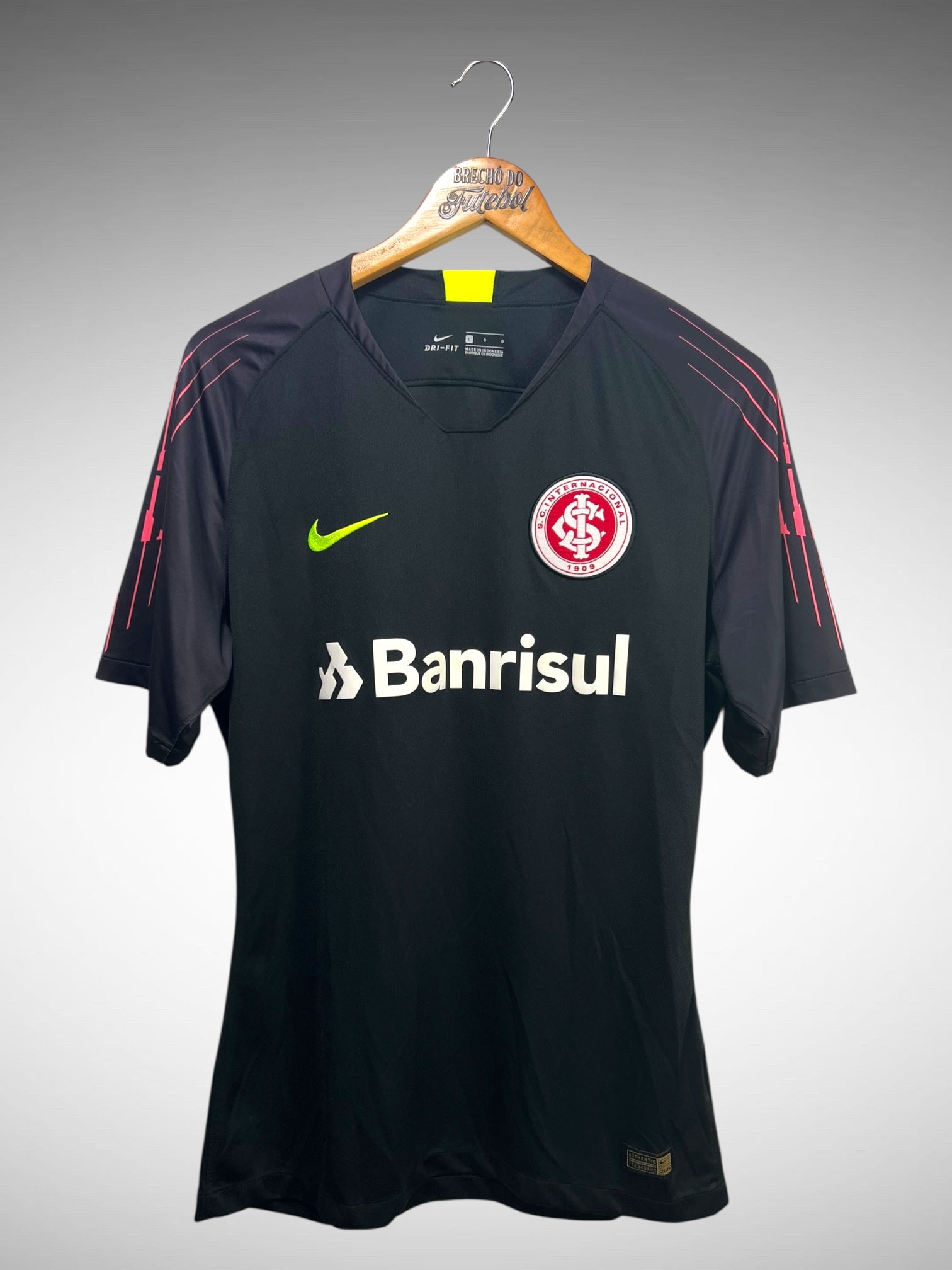 Internacional 2018 Camisa de Goleiro Tam G Nº 1.