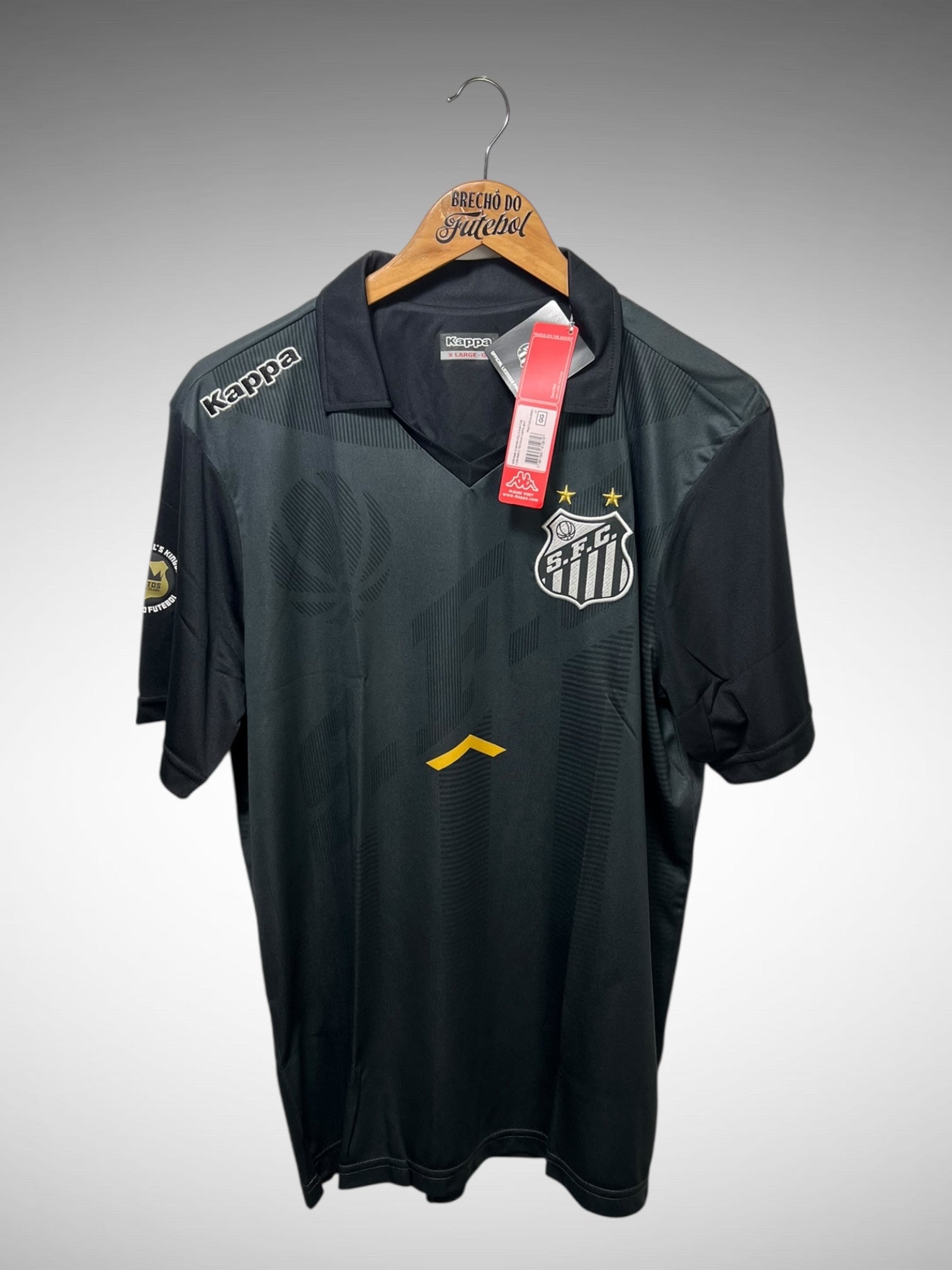 Santos 2017 Camisa Comissão Técnica Tam GG.