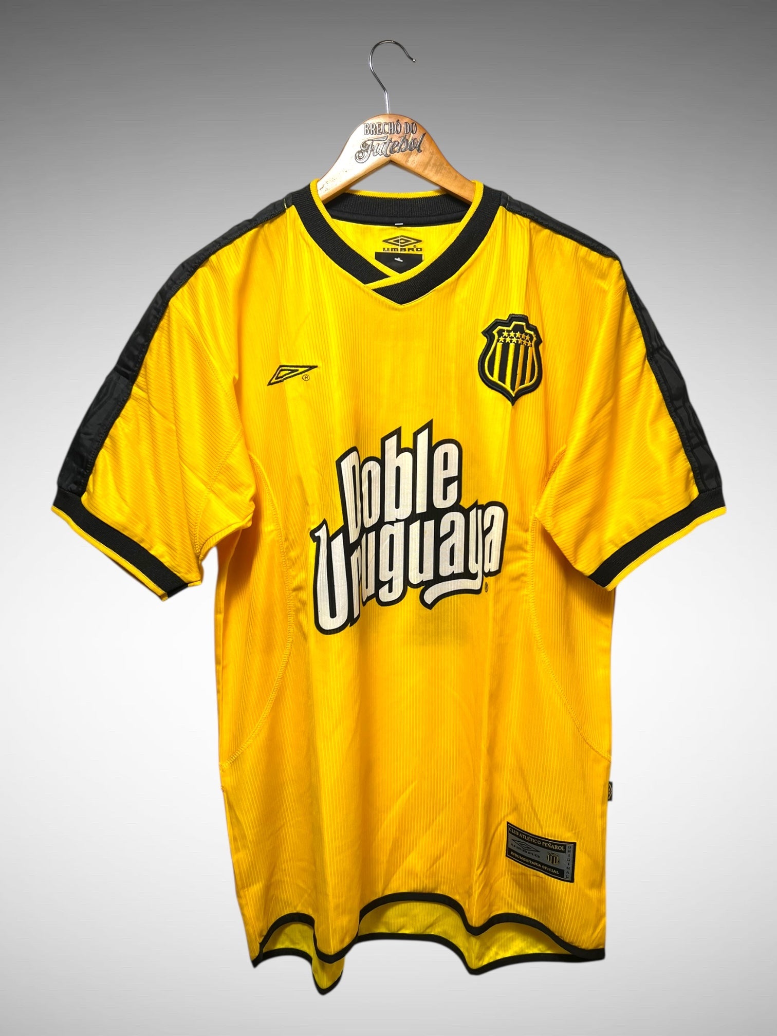 Peñarol 2002 Segunda Camisa Tam GG N 10.