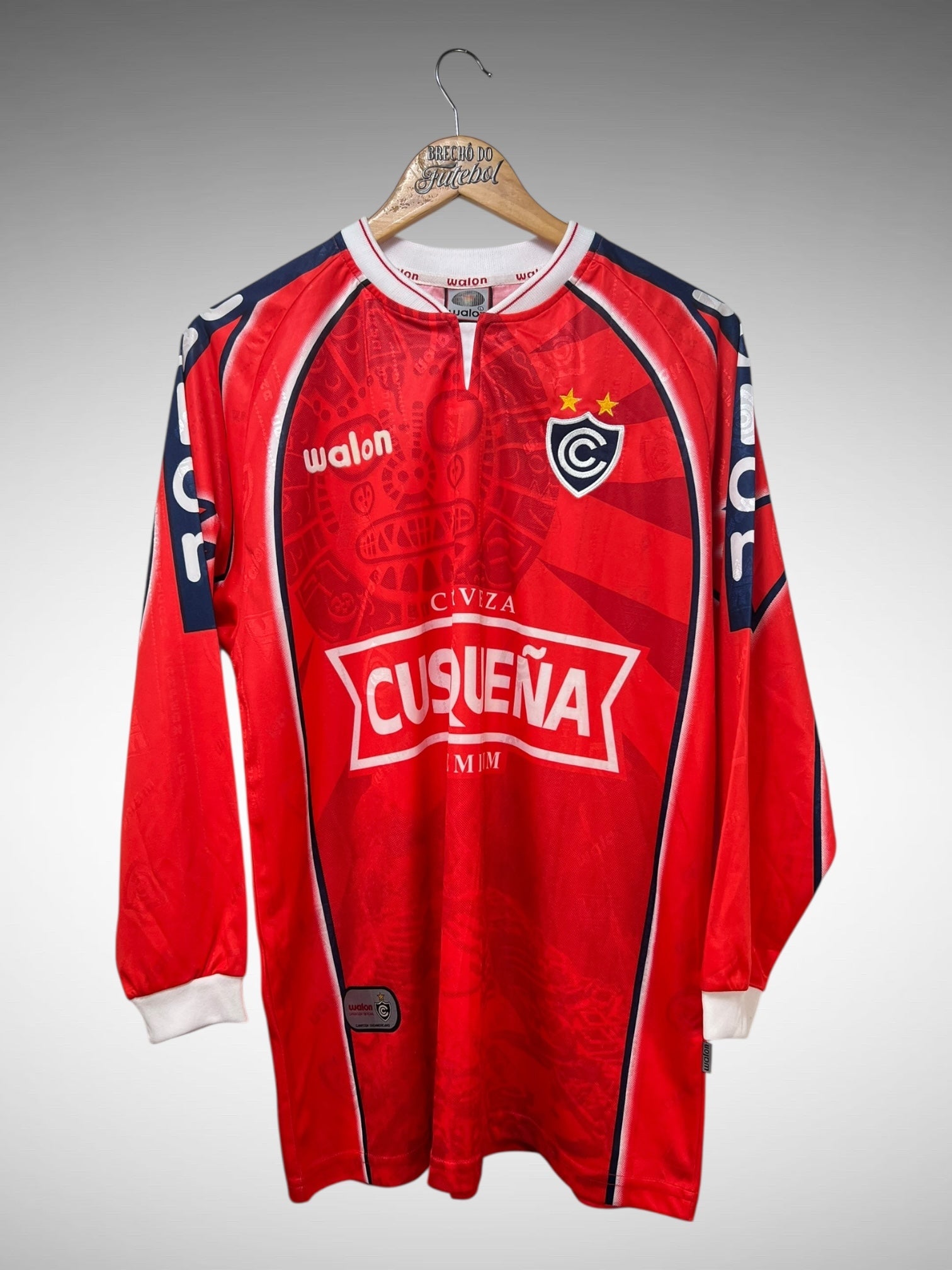 Cienciano 2004 Primeira Camisa Tam G Mangas Longas.