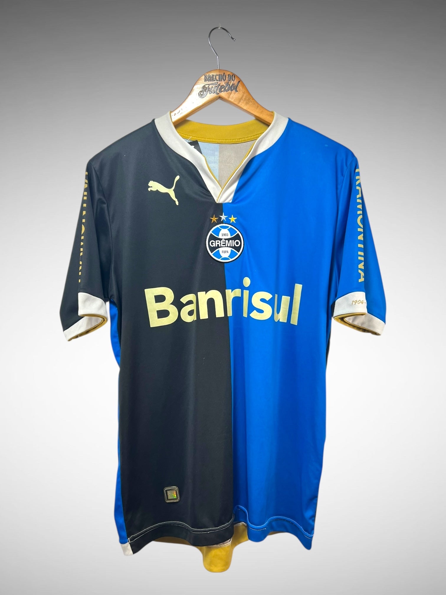 Grêmio 2007 Camisa Libertadores Tam G N 8.