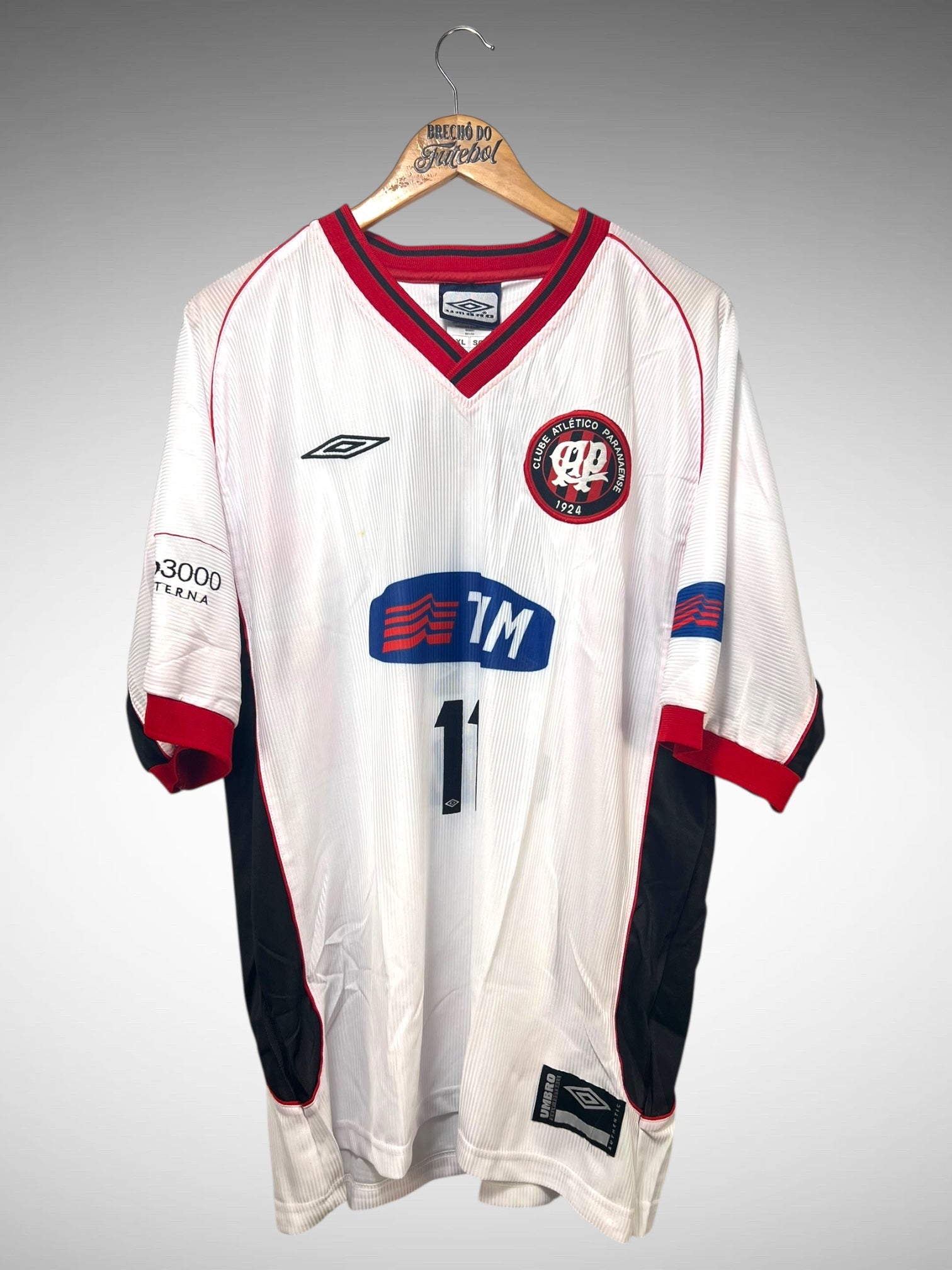 Athletico Paranaense 2000 Segunda Camisa Tam GG N 11.