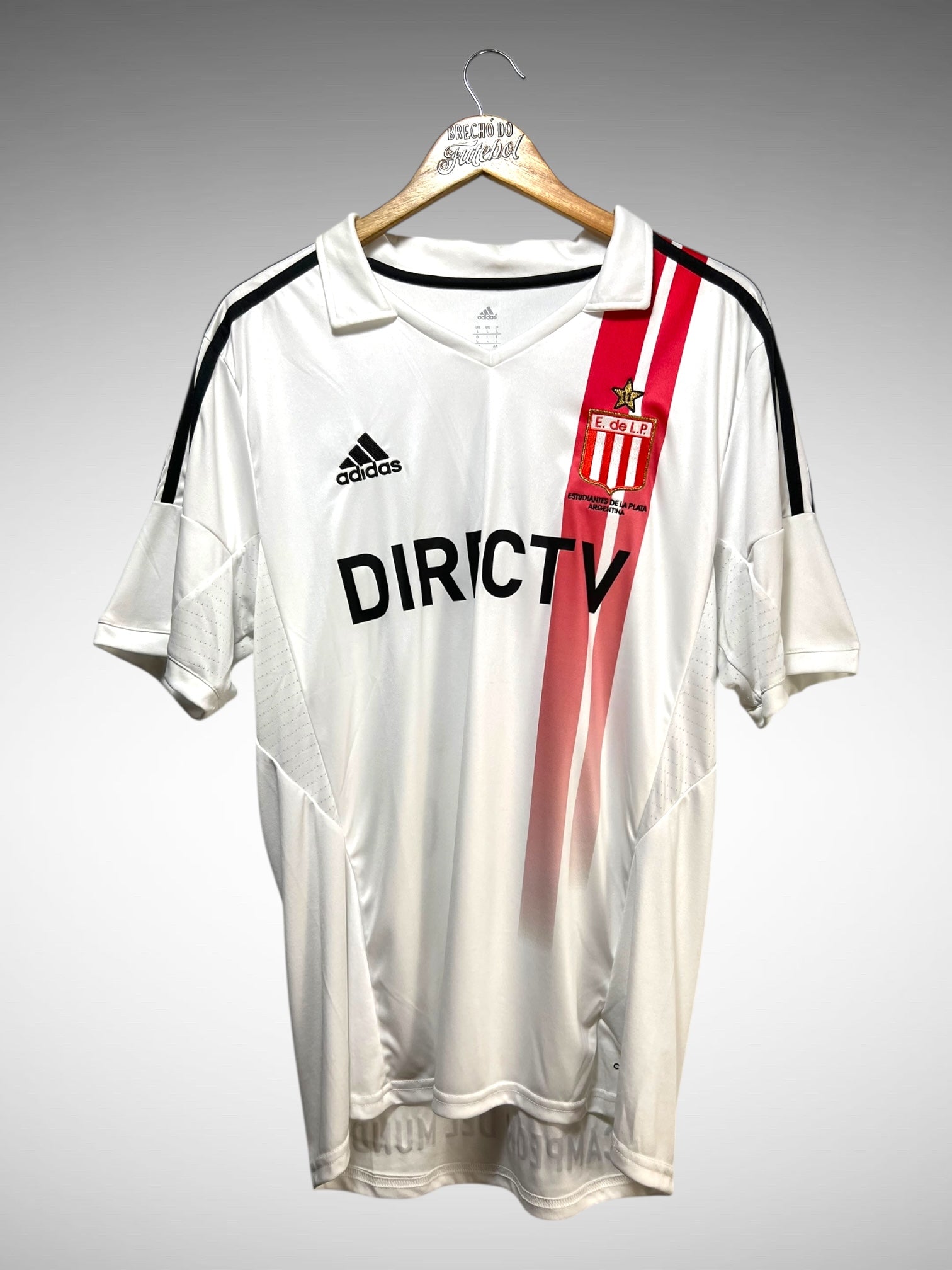 Estudiantes de La Plata 2013 Segunda Camisa Tam G N 11 Véron.