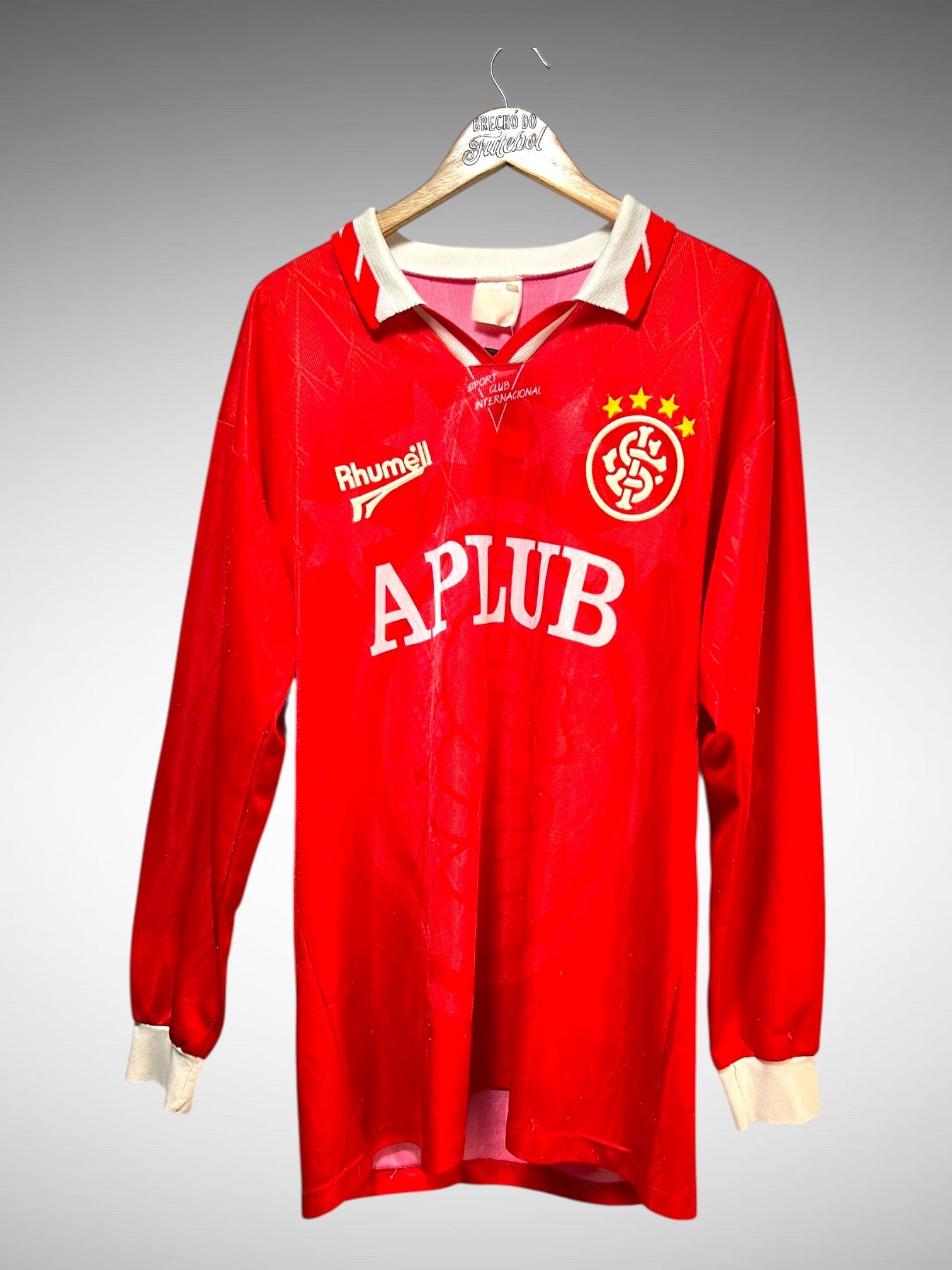Internacional 1996 Primeira Camisa Tam GG N 10 Mangas Longas.