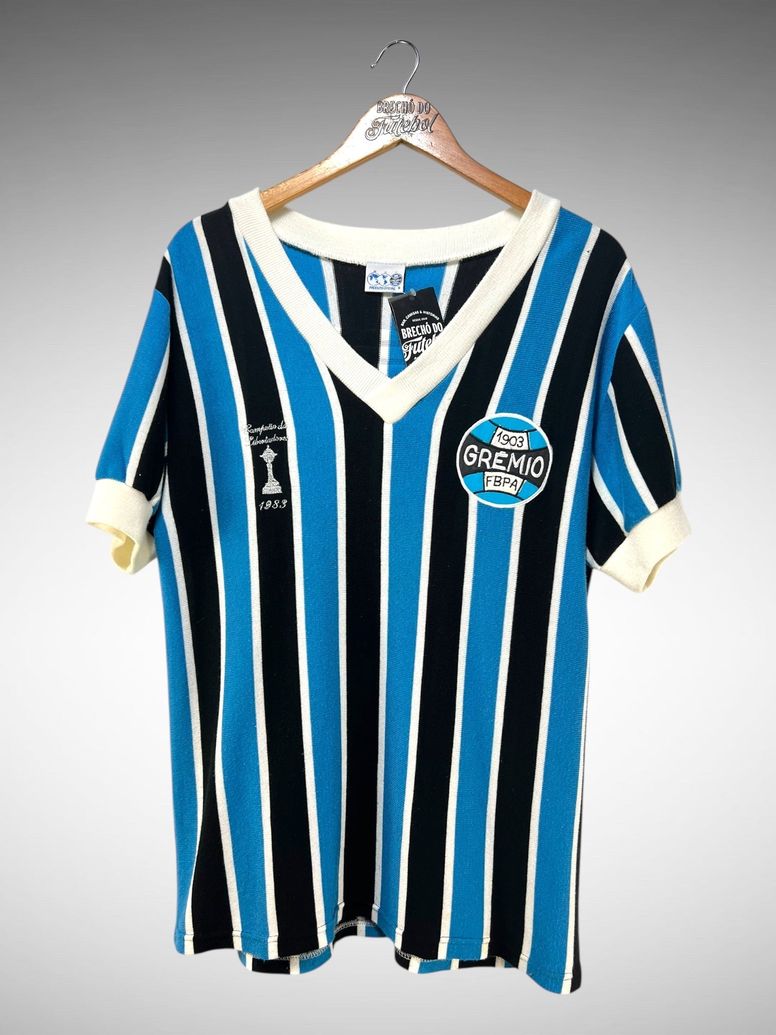 Grêmio 1983 Retrô Primeira Camisa Tam G N 7.