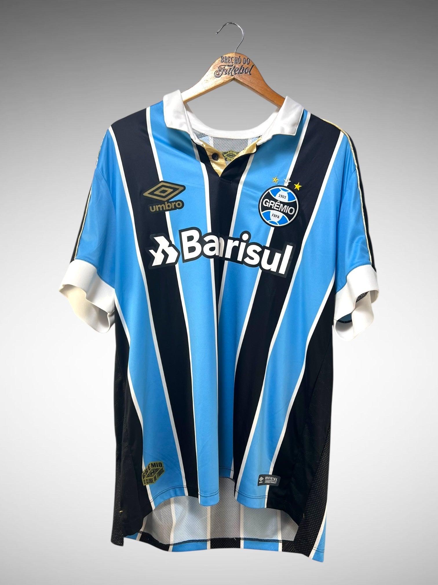 Grêmio 2019 Primeira Camisa Tam 3G N 10.